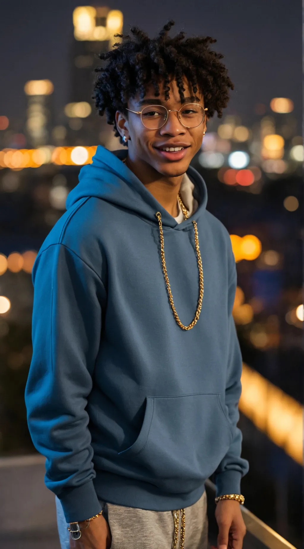 ai character: Mikkel Johnson  background