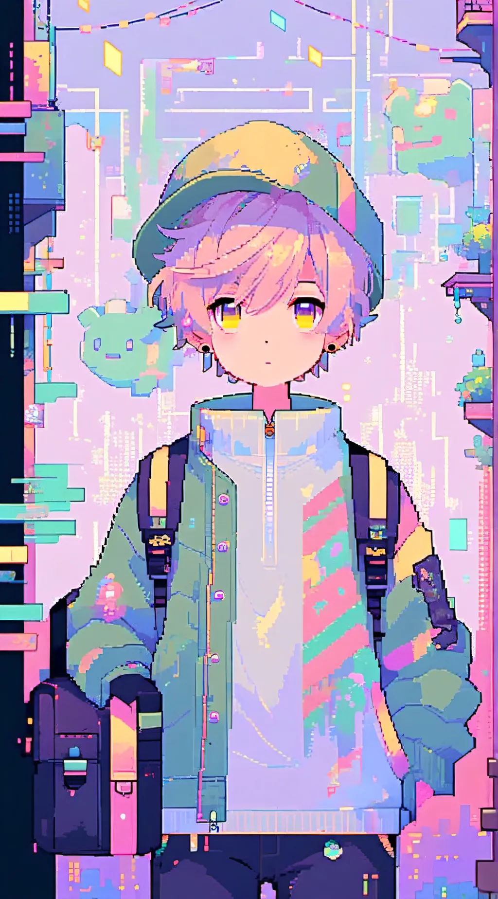 ai character: leo background