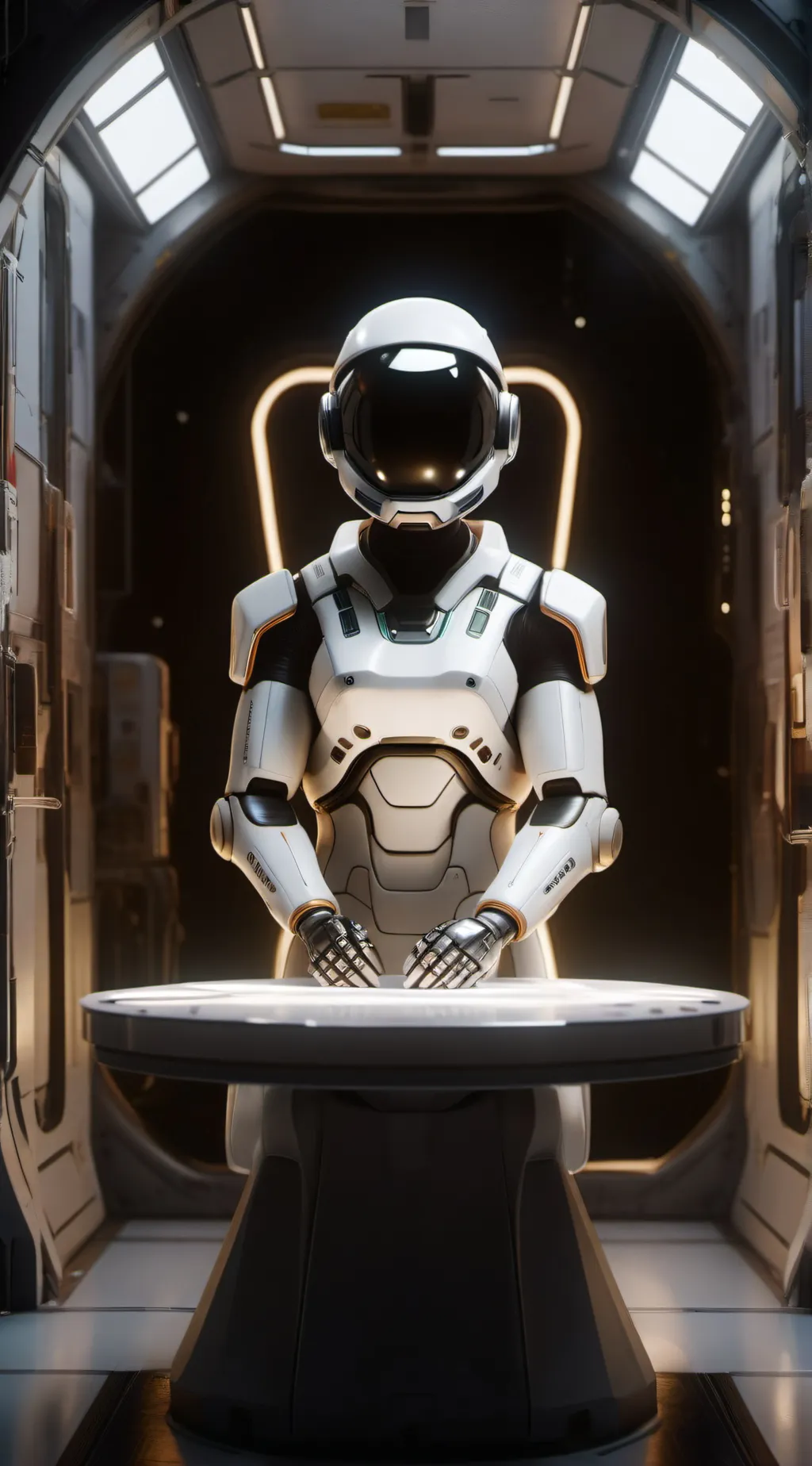 ai character: Among us background