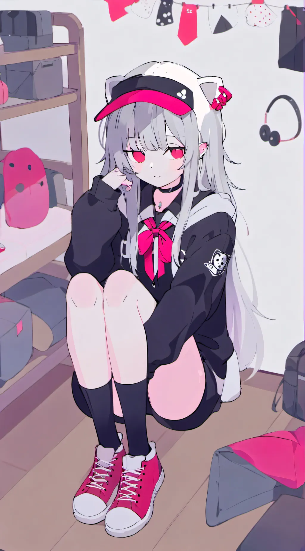 ai character: lily background