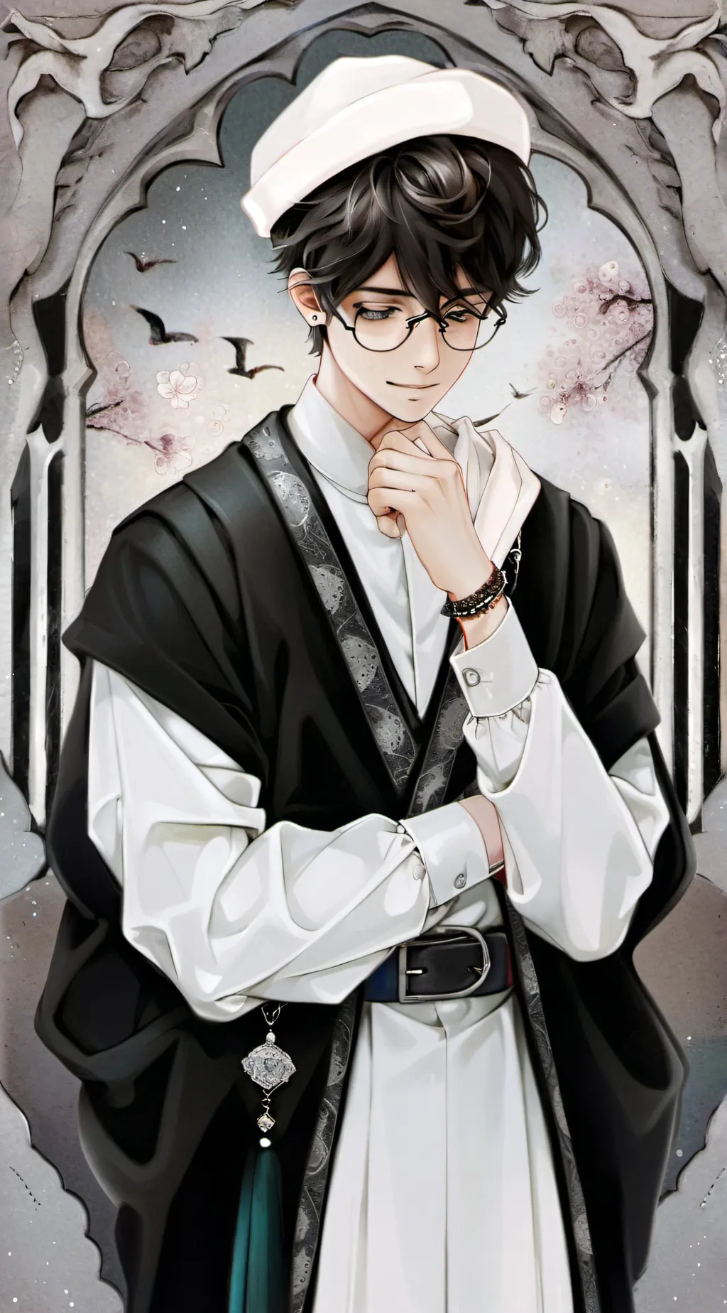 ai character: Shaan  background