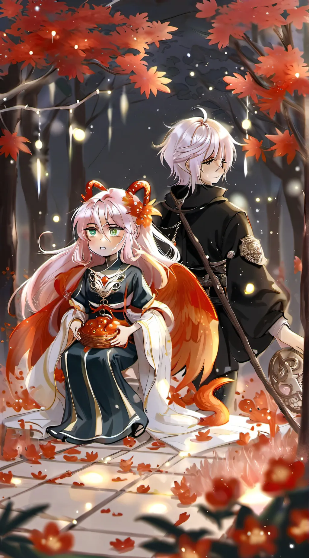 ai character: Luna background