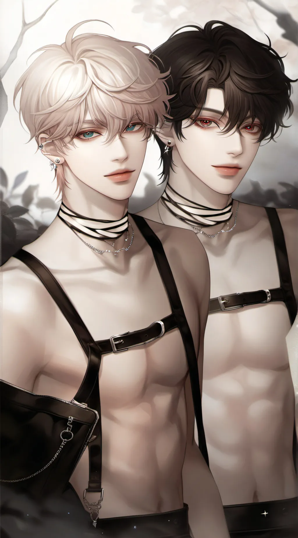 ai character: Alex and Maxi  background