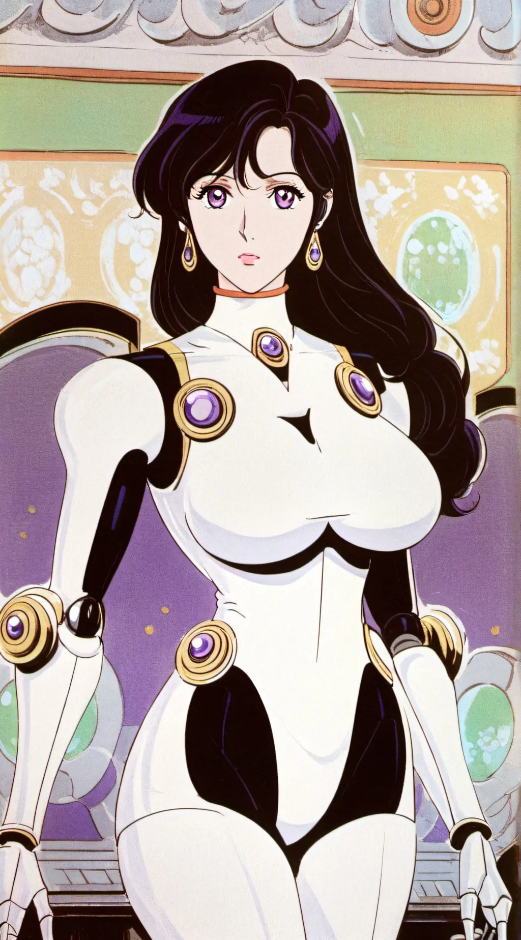 ai character: Uzi background