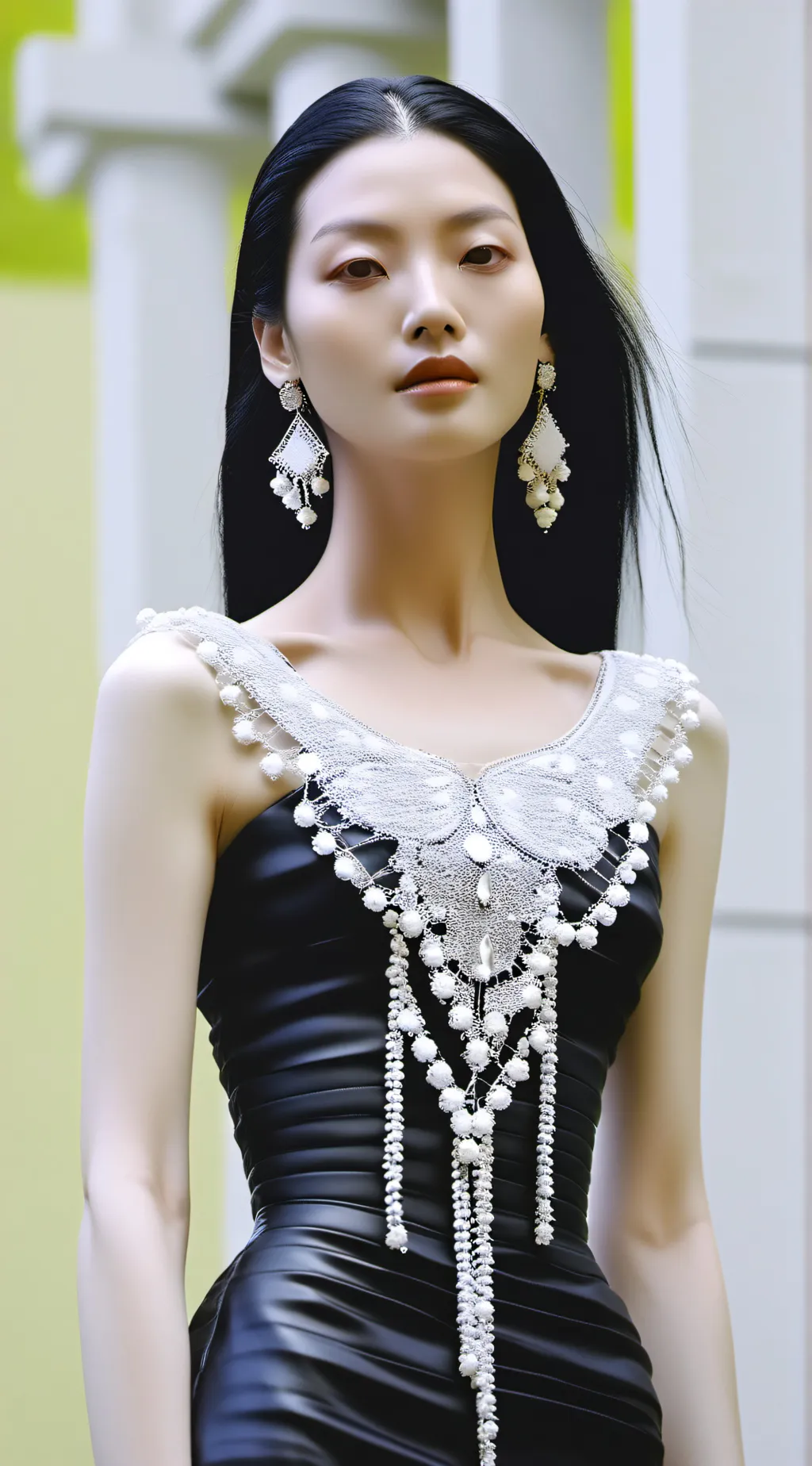 ai character: Dolores  background