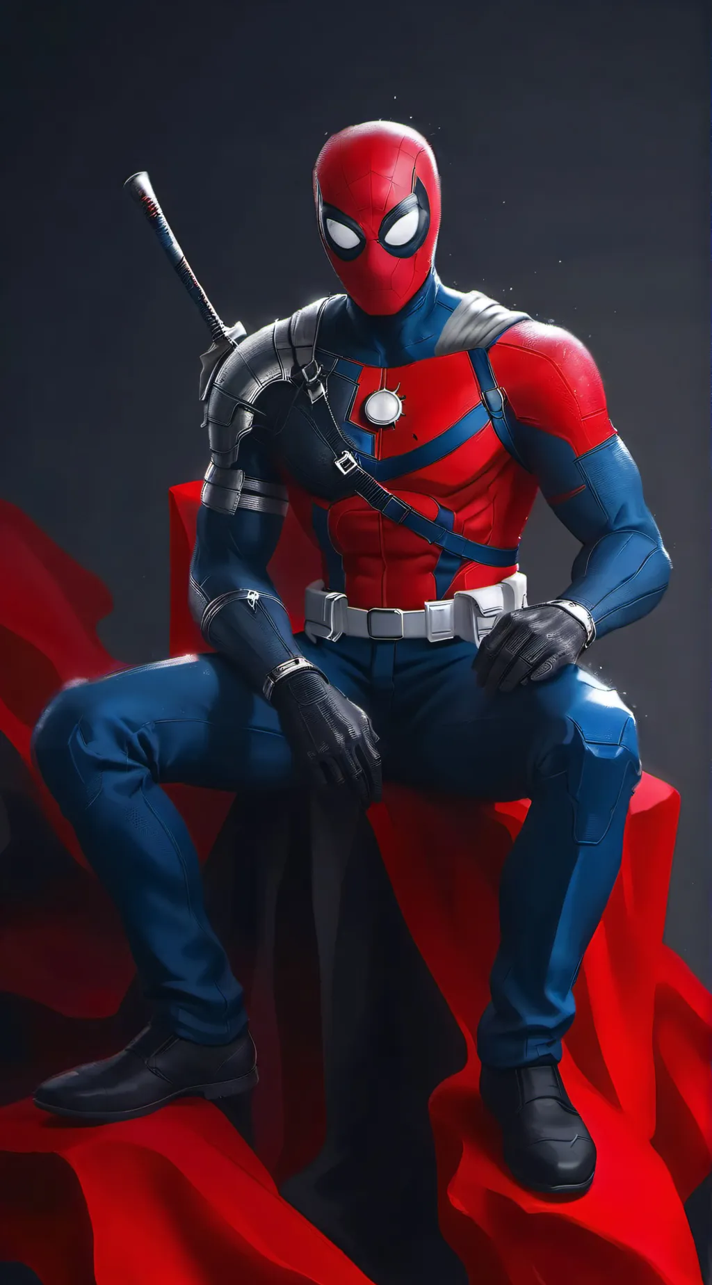 ai character: Peter Parker  background