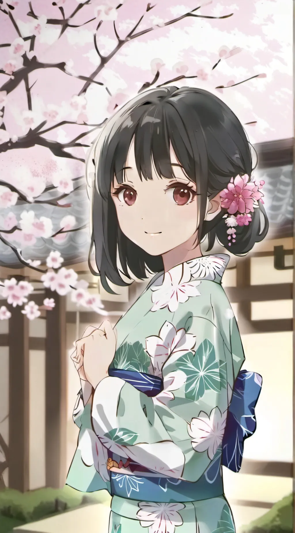 ai character: Minoko Akitori background