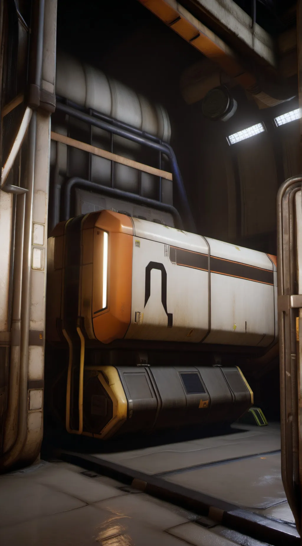 ai character: Half life but the background