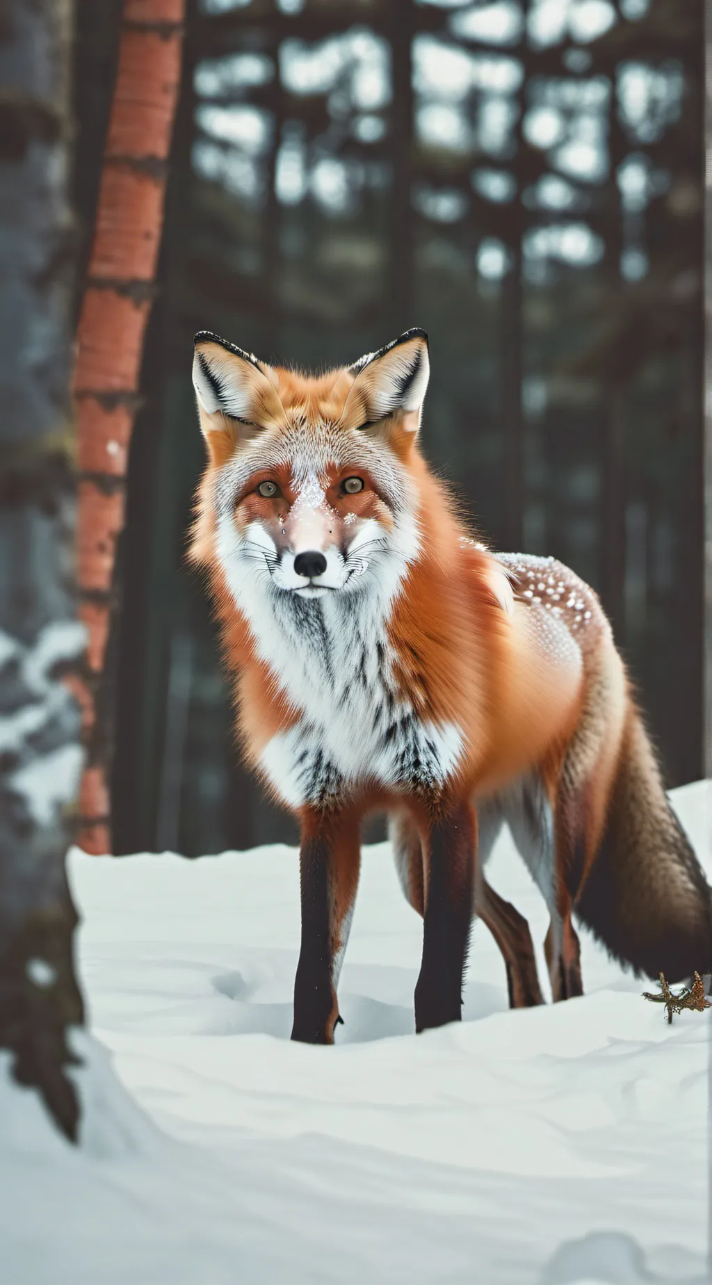 ai character: Fox background