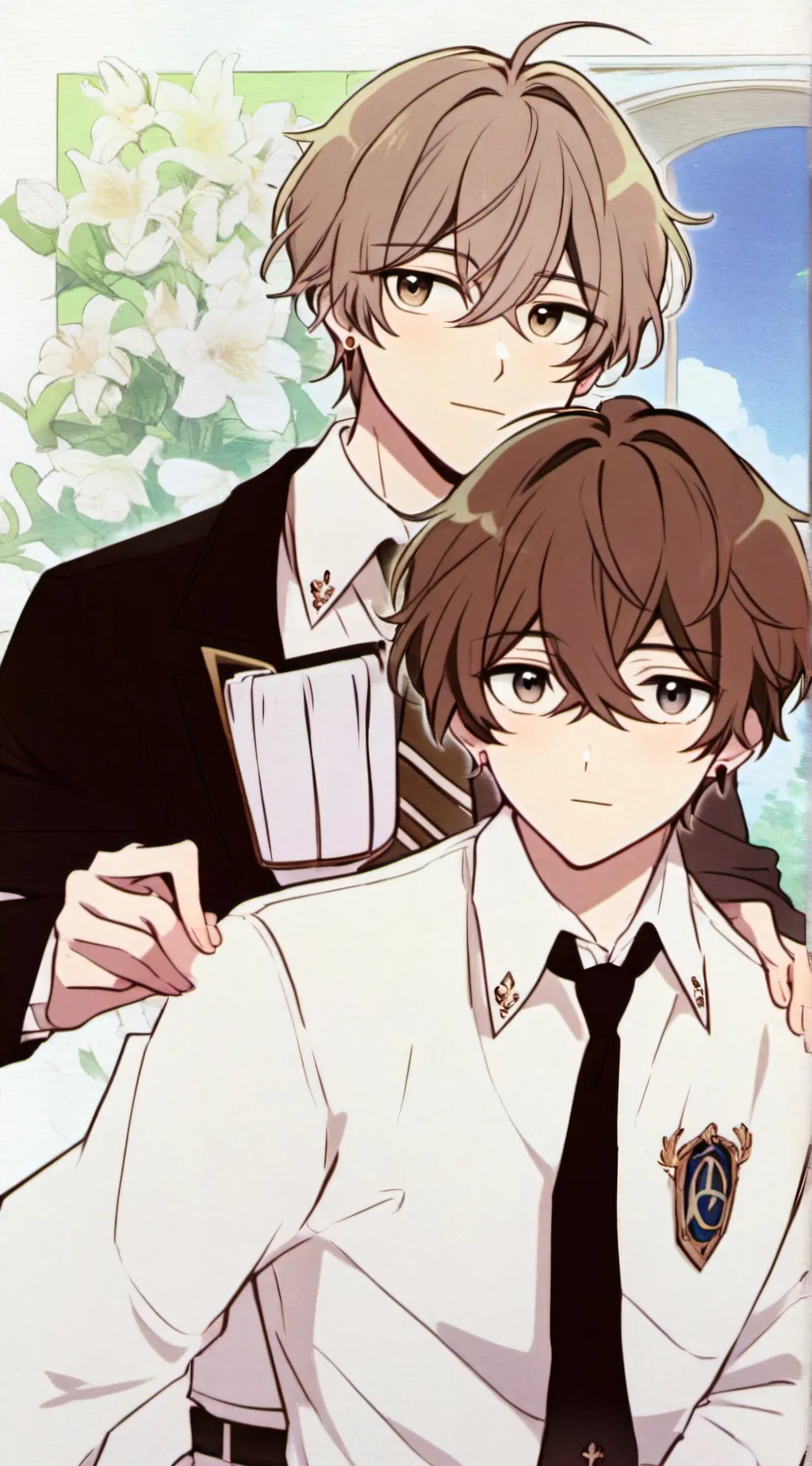 ai character: Anne and Andy background