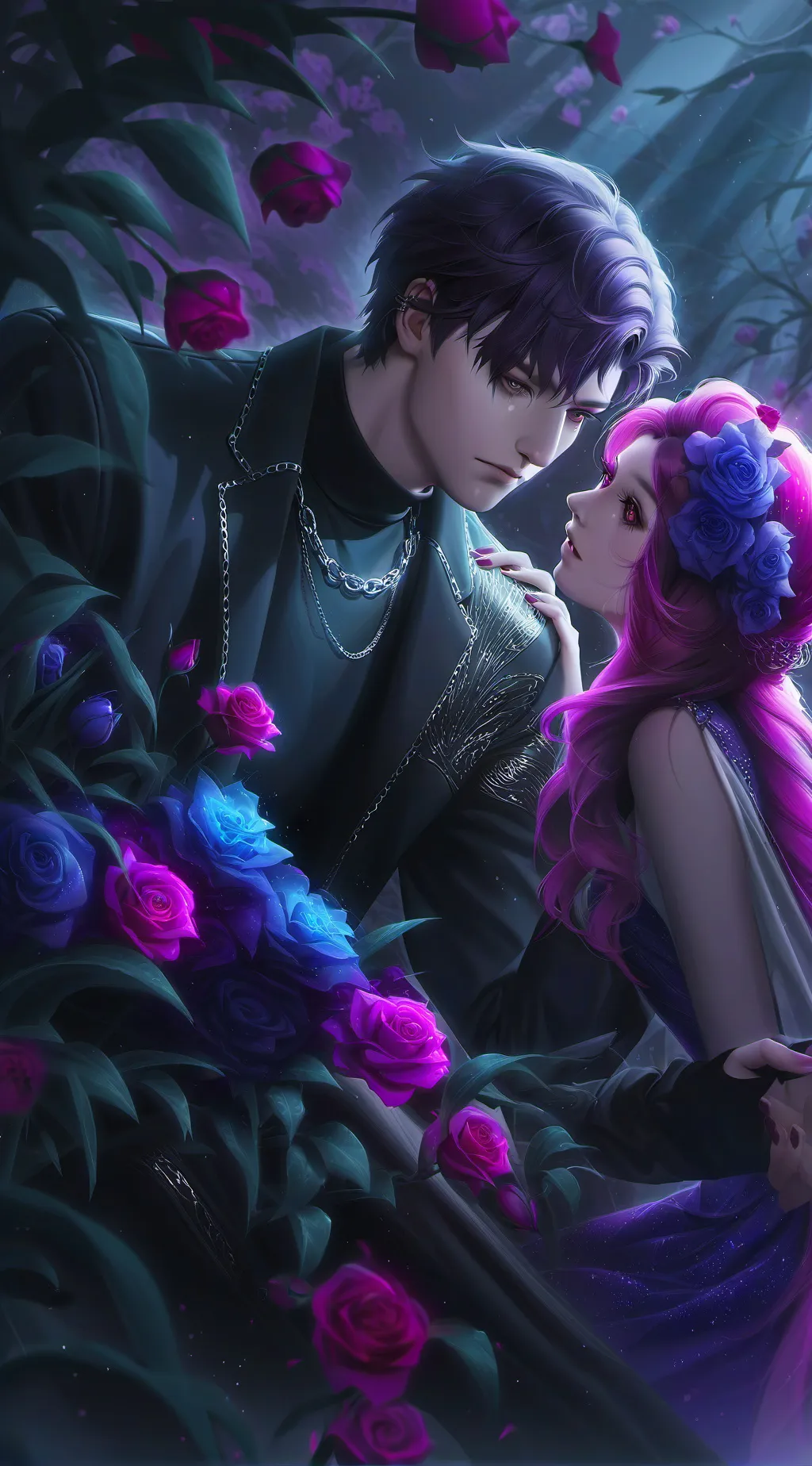 ai character: Mom and dad background