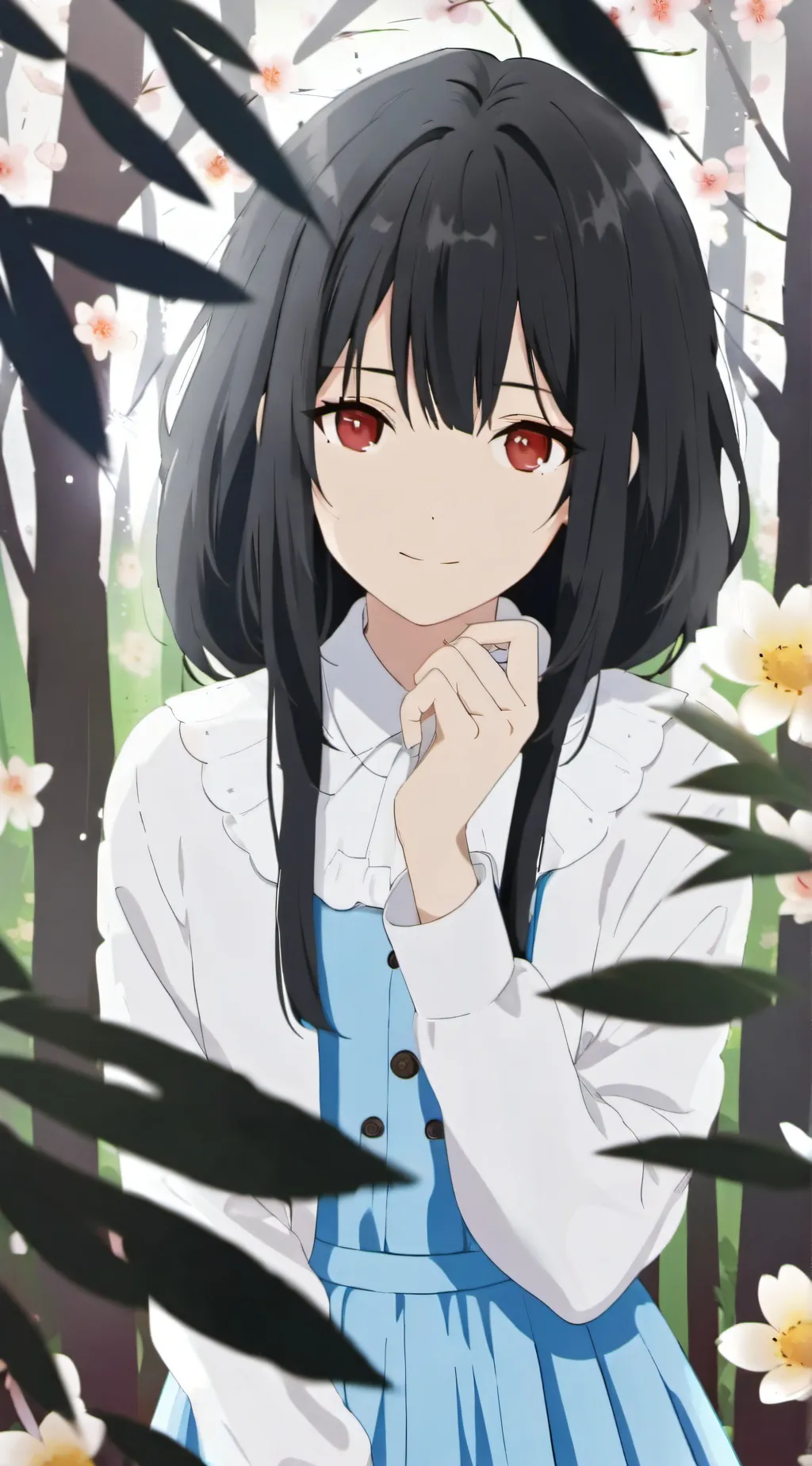 ai character: Hair= memory MHA background