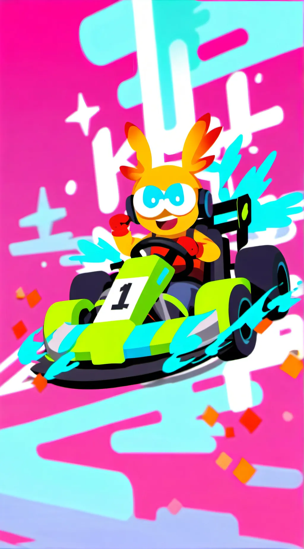 ai character: Kart Kingdom  background