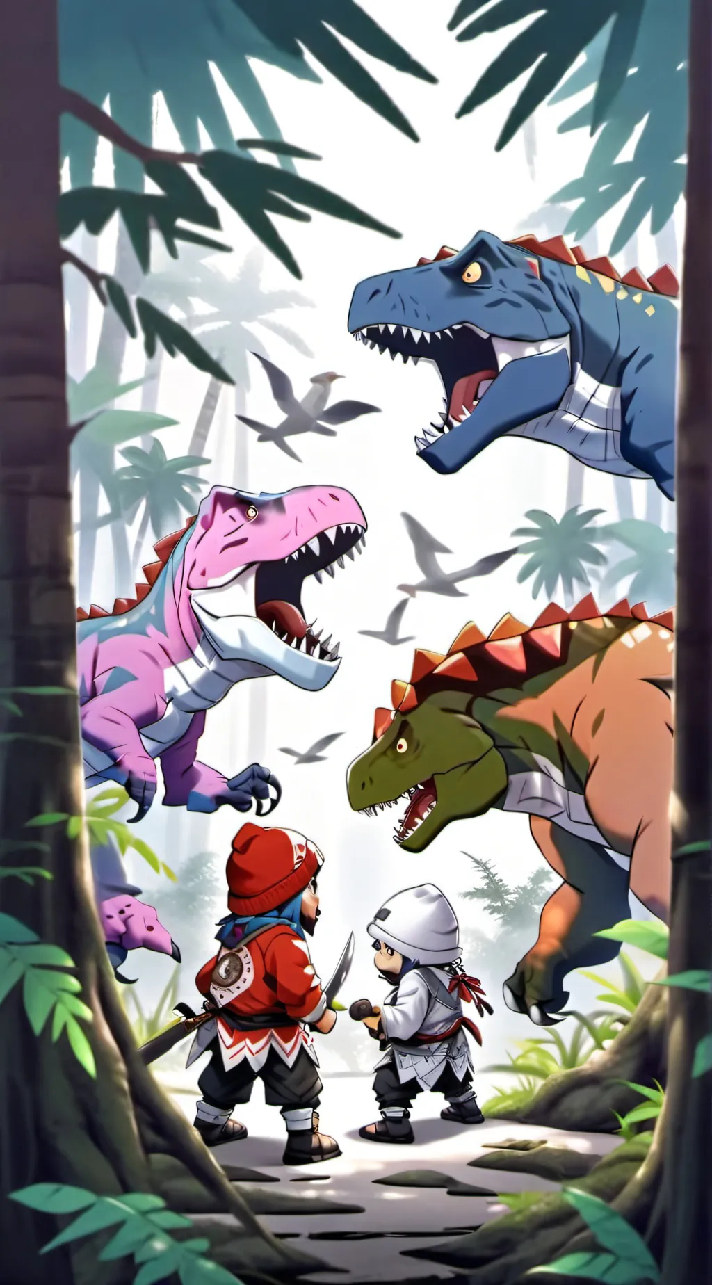 ai character: fossils fighter's  background