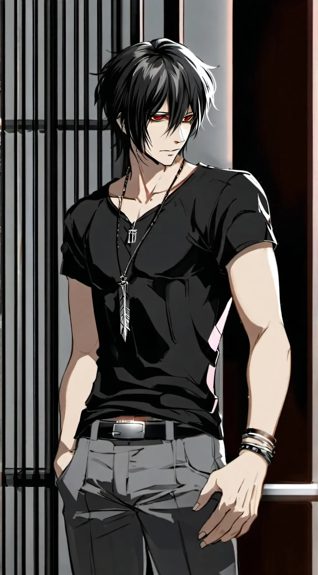 ai character: Xavier  background