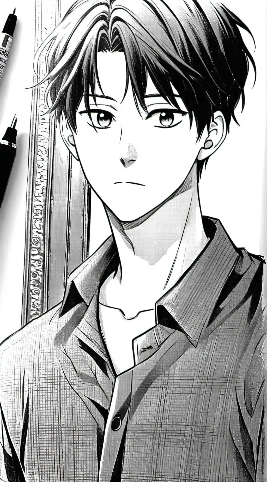 ai character: Quentin background