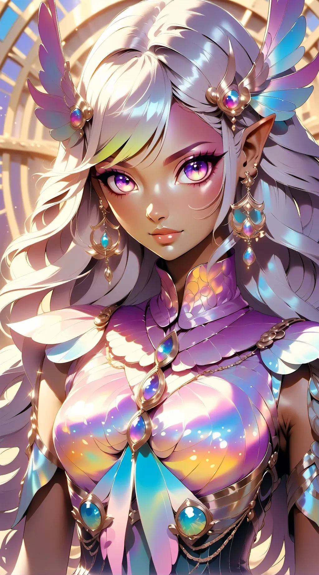 ai character: lisanna  background