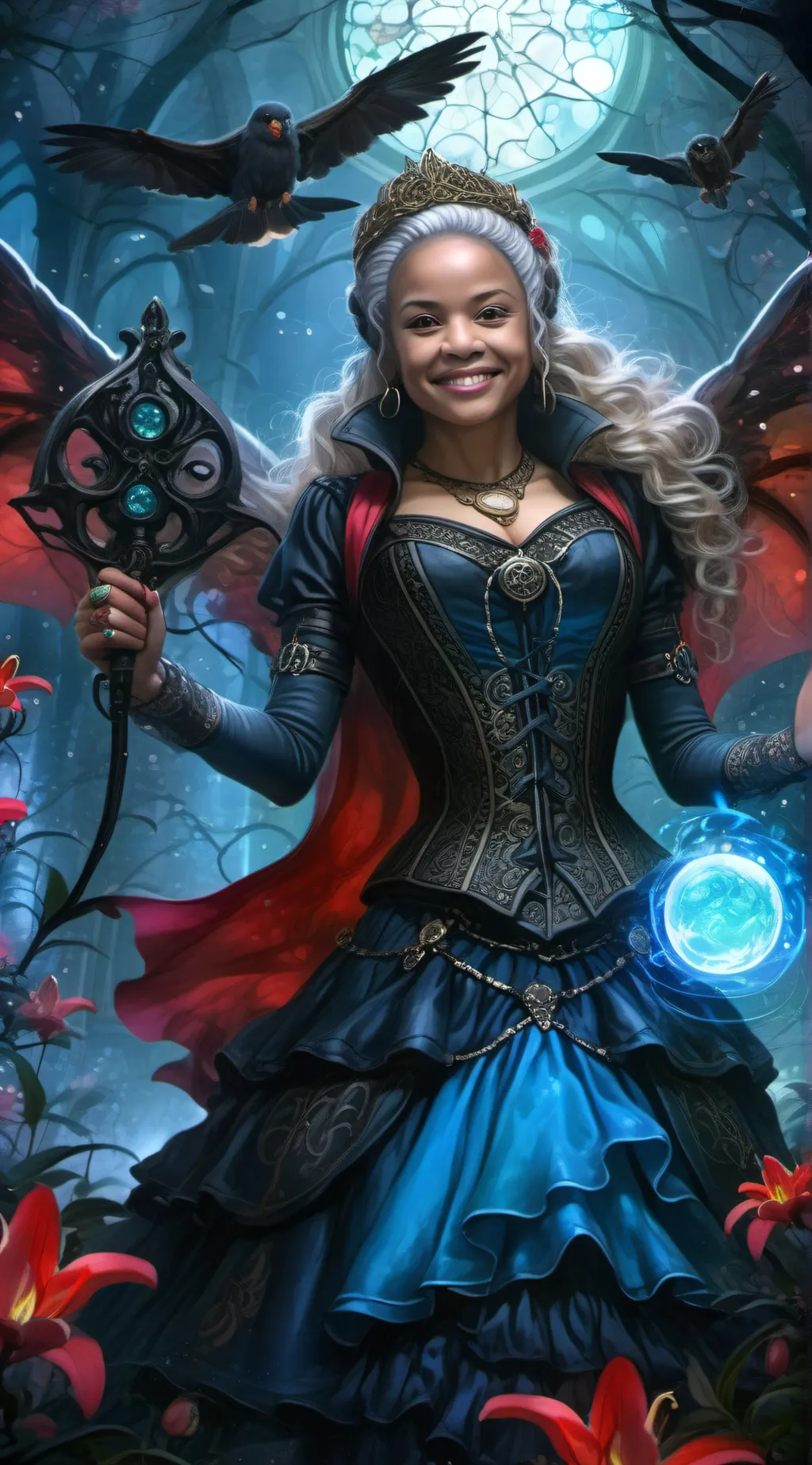 ai character: Nieto  Family trip background