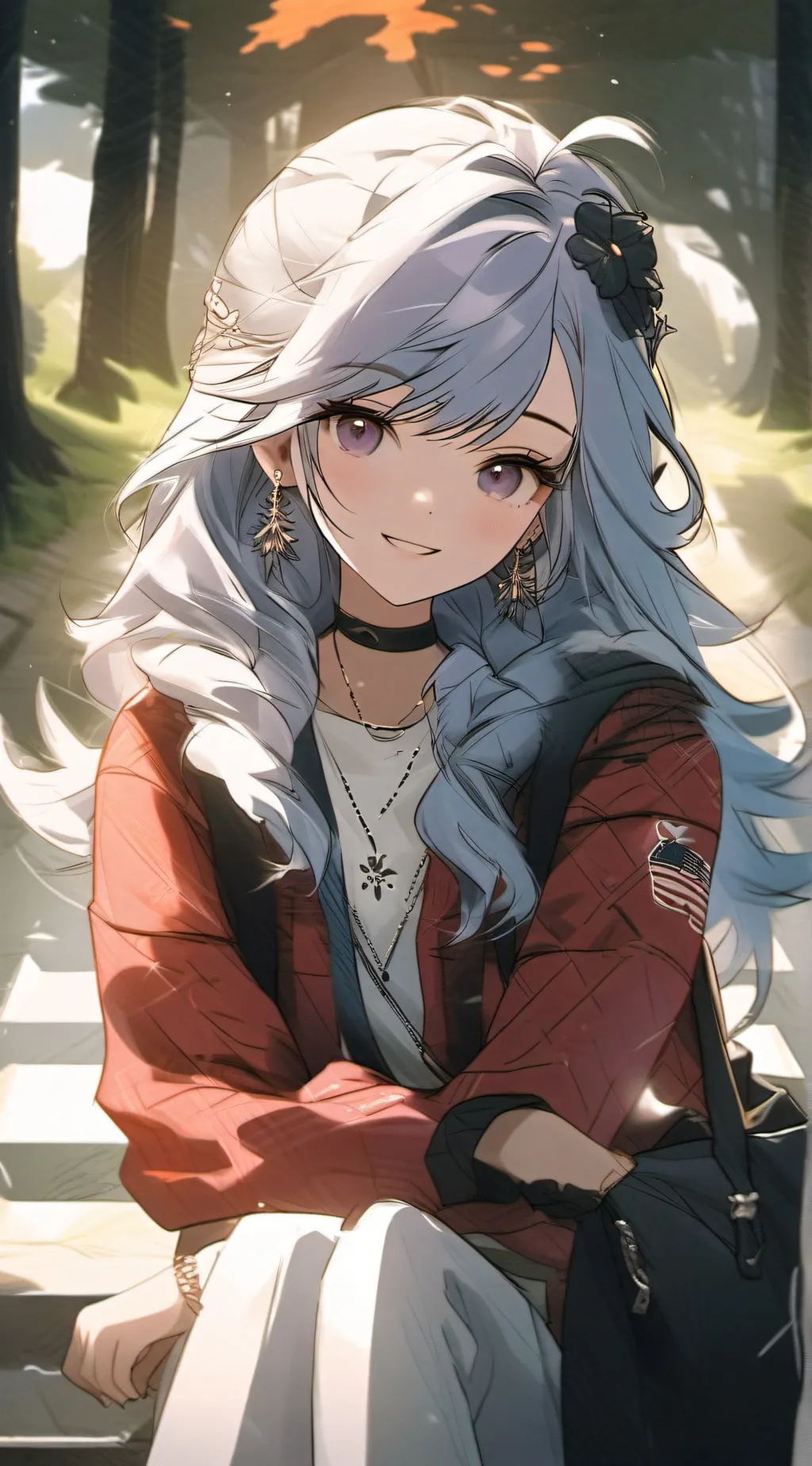 ai character: Lilly background