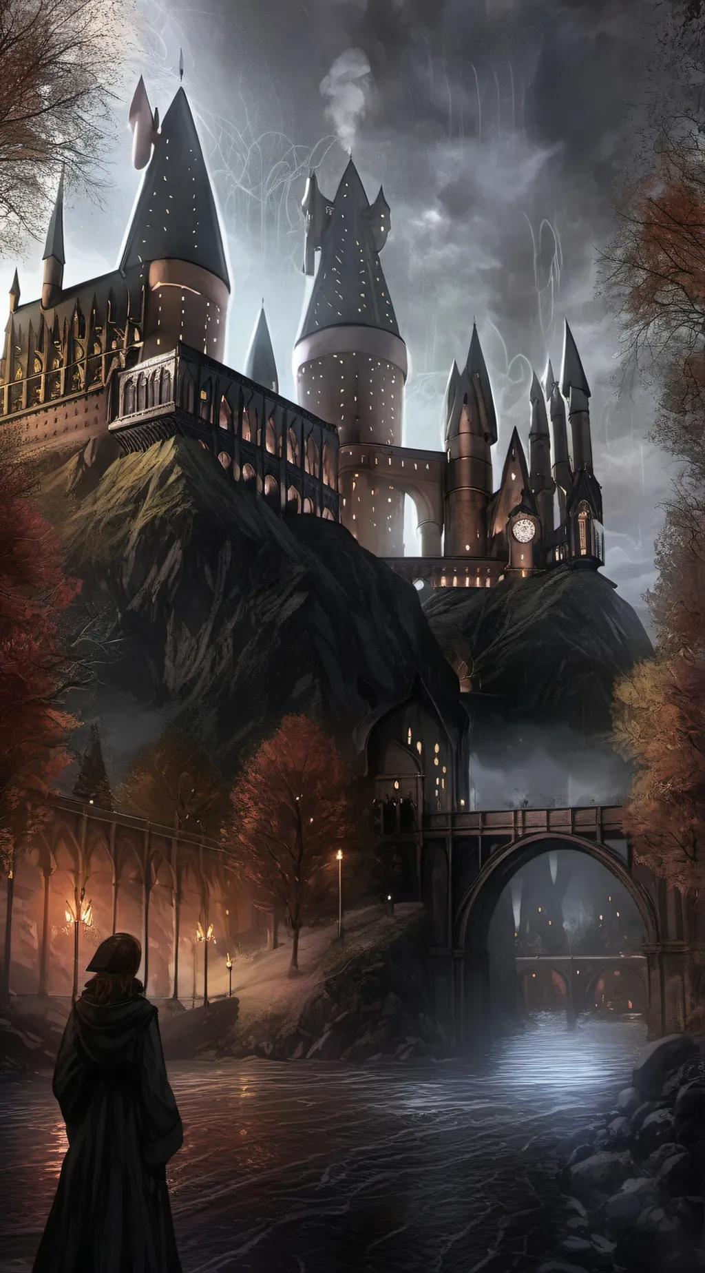 ai character: Hoggywarts background