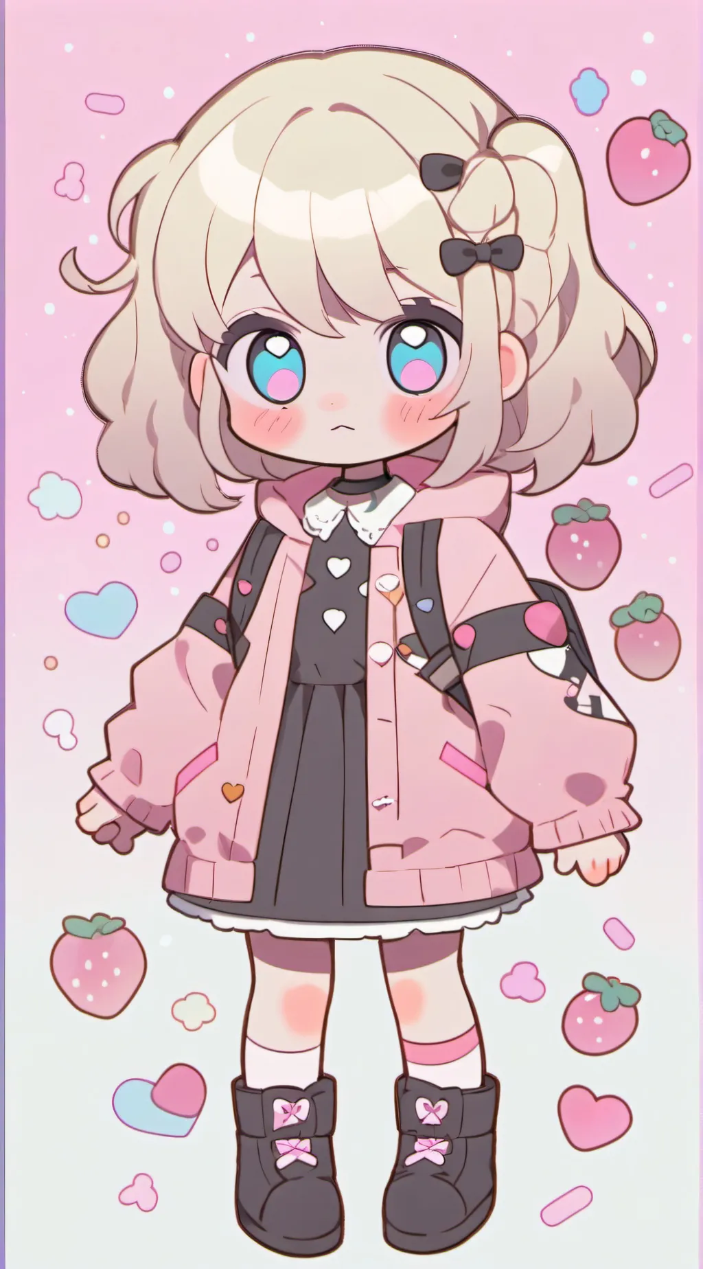 ai character: me in a Horrorgame background