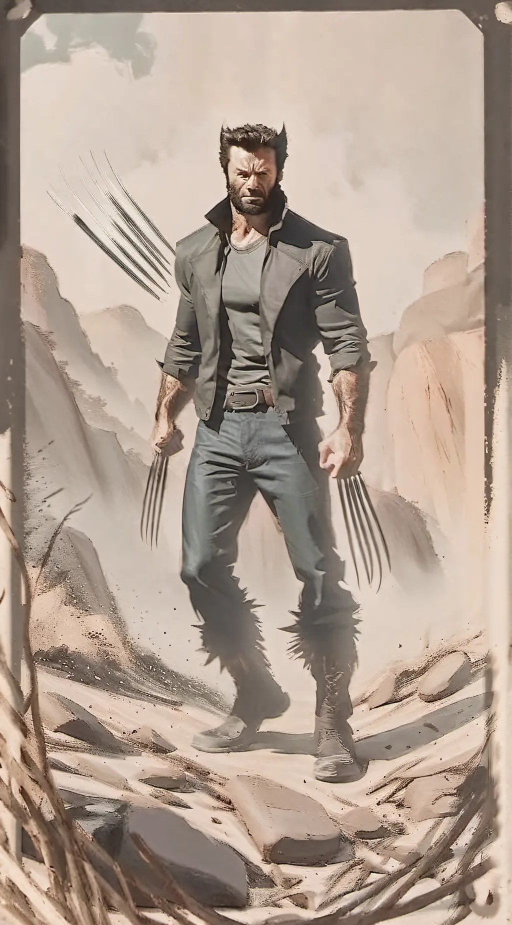 ai character: Wolverine background