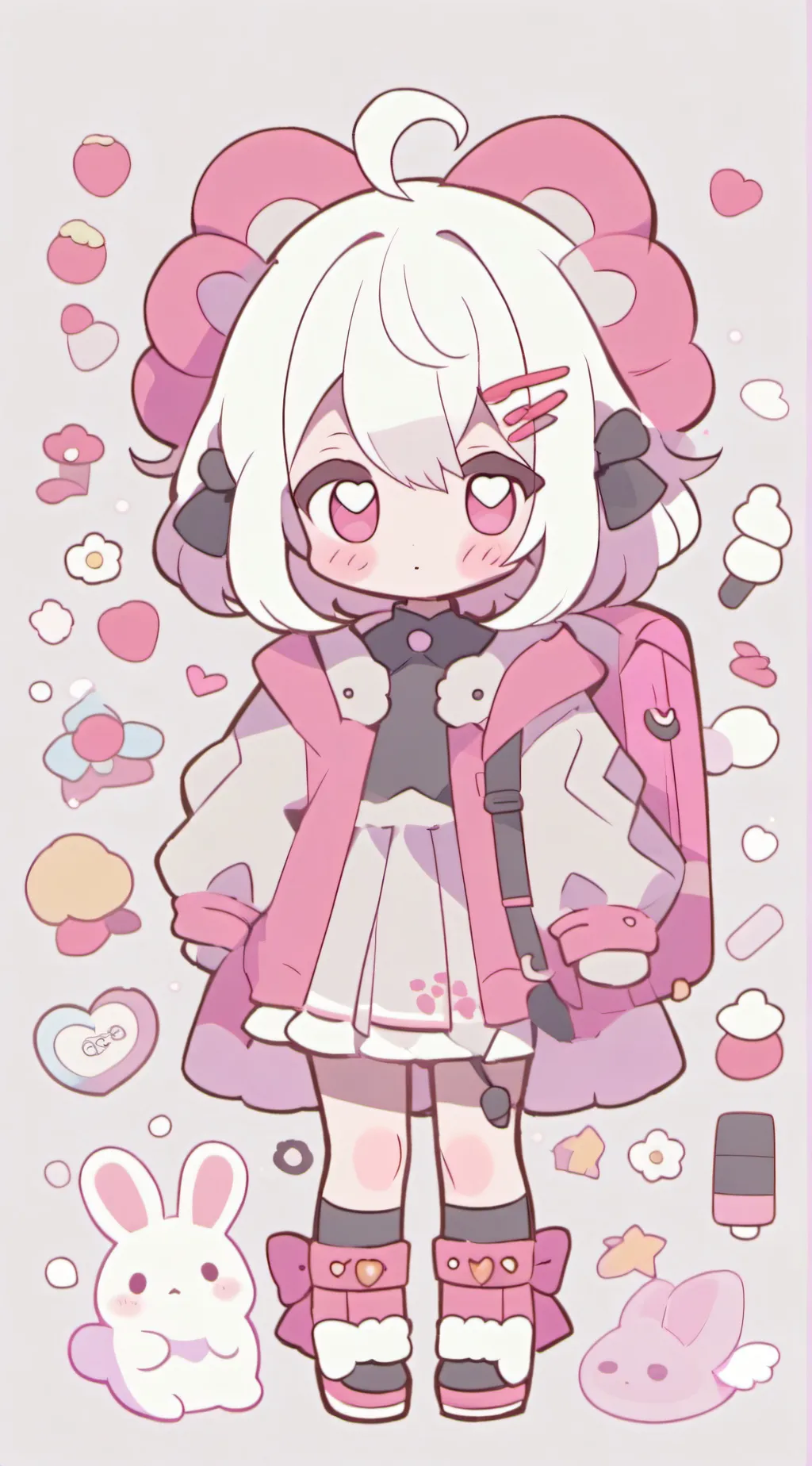 ai character: ❤️🤍Lila🤍❤️ background