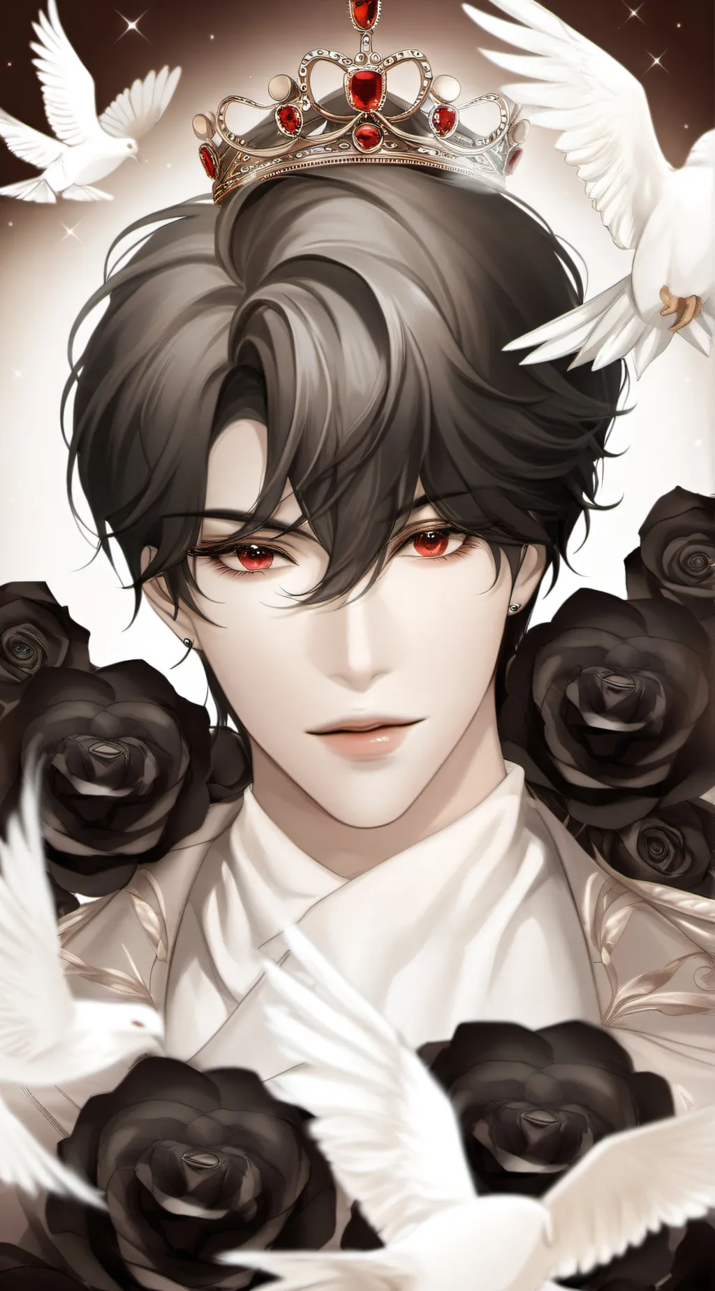 ai character: Arnold  background