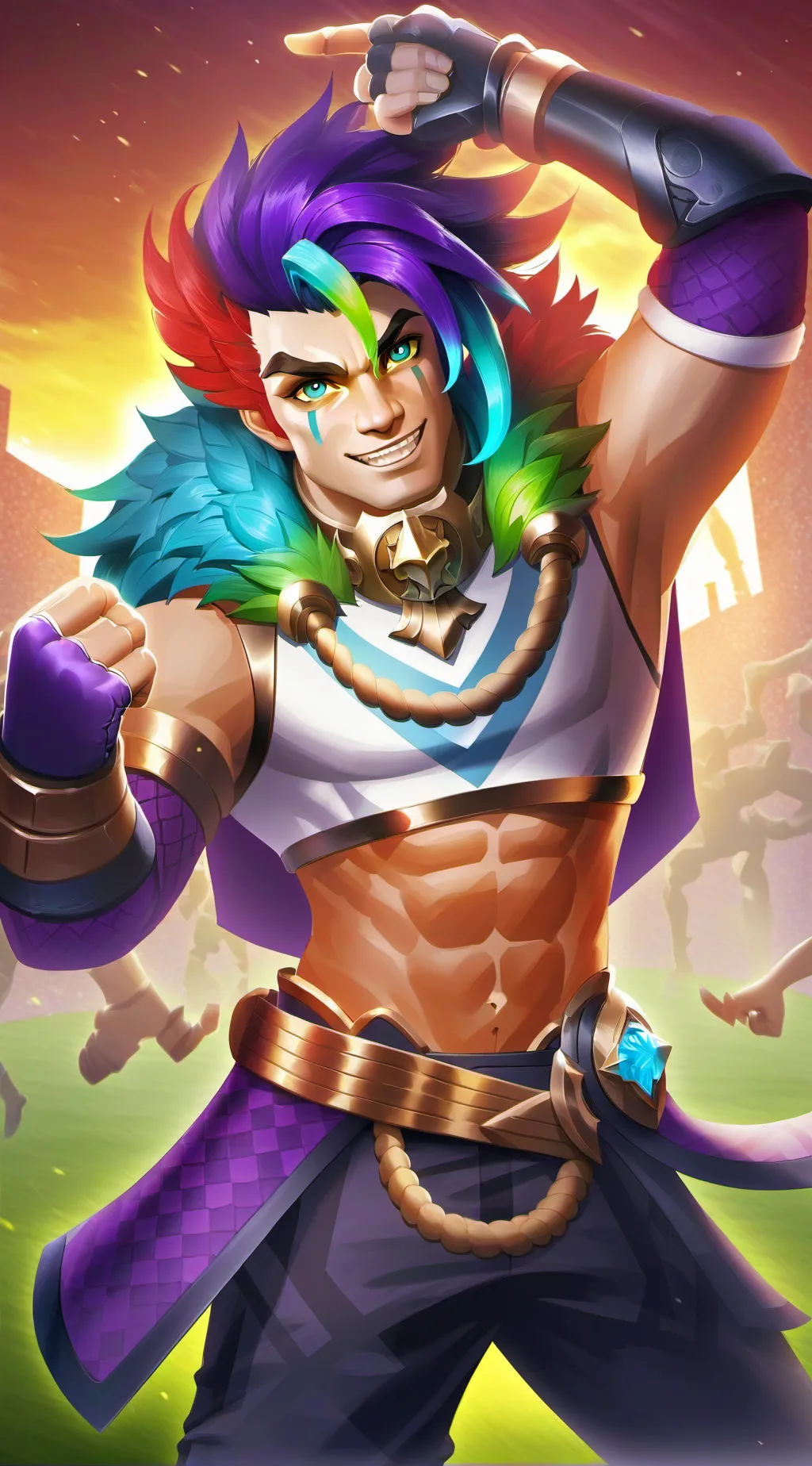 ai character: +$&/$&/$/$*((-&$($ background