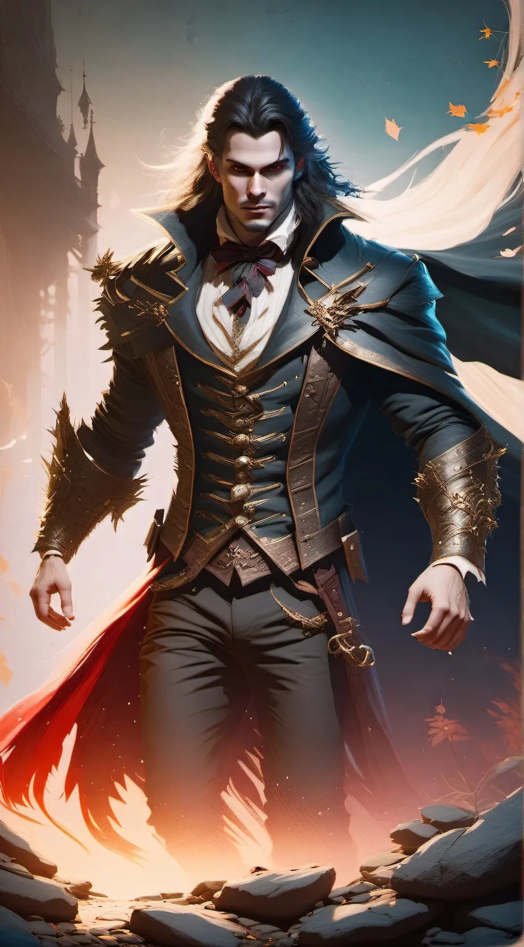 ai character: Shadow knight background