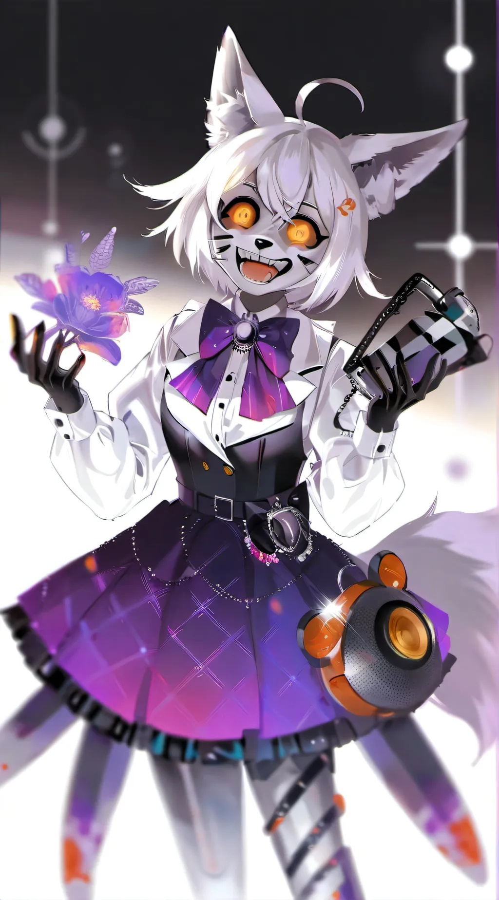 ai character: Lolbit XD background