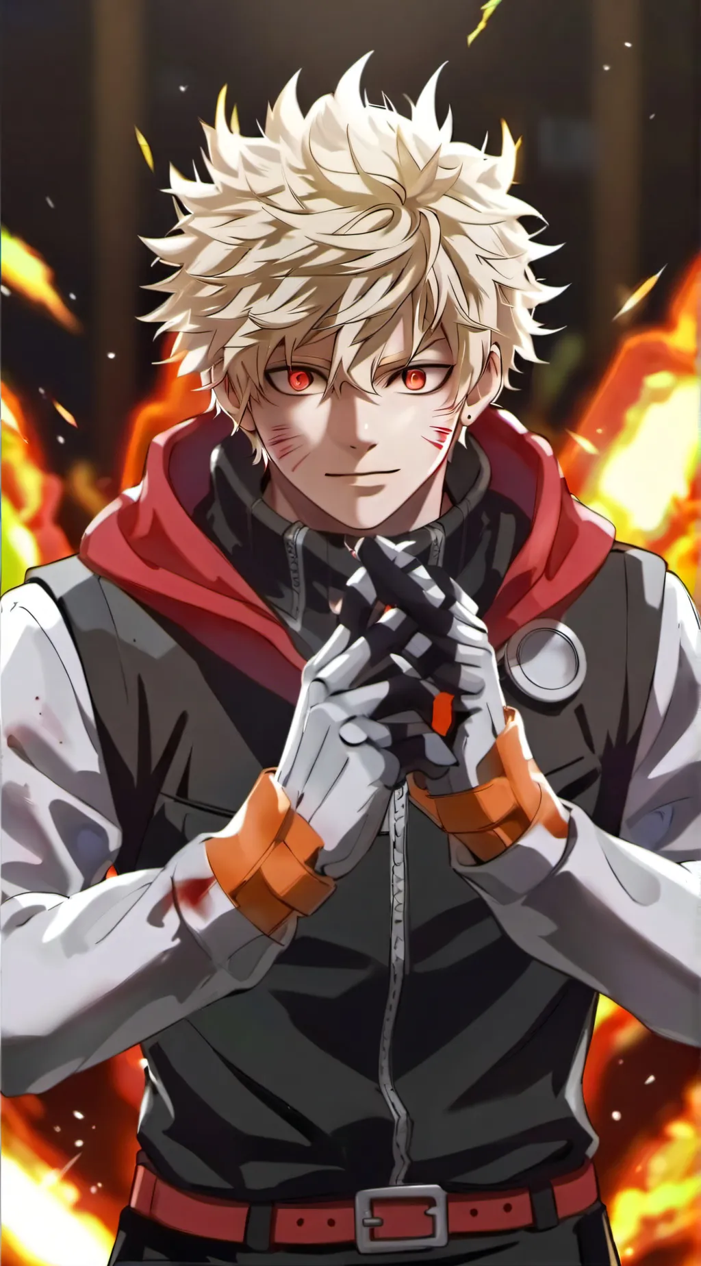 ai character: ofa bakugo background