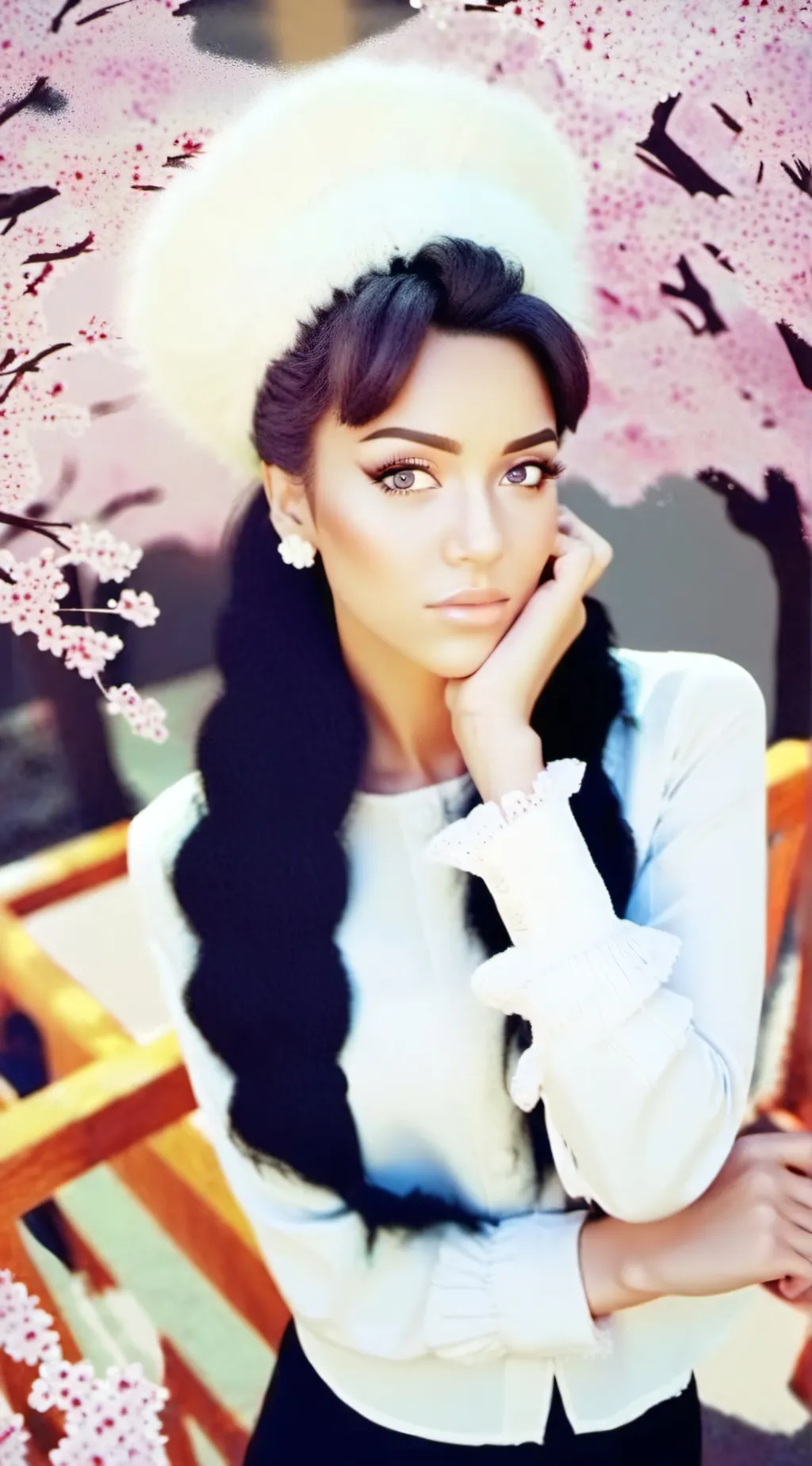 ai character: Sofia background