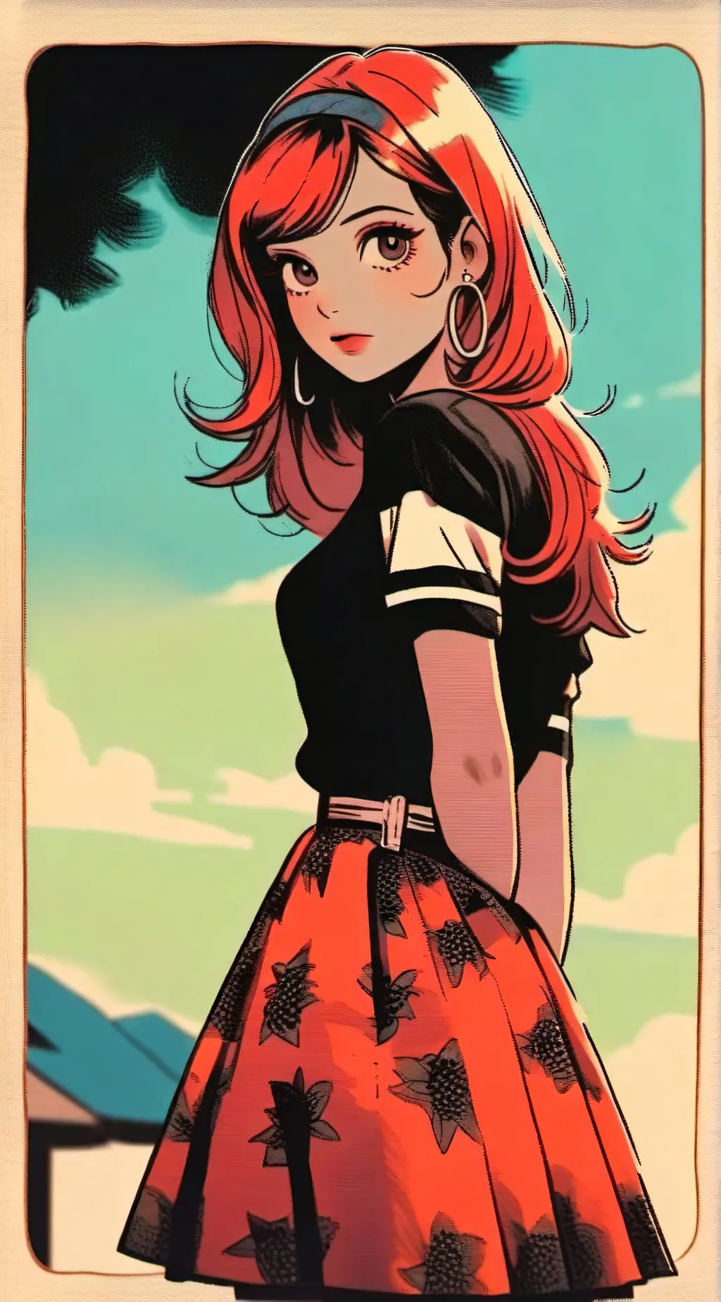 ai character: i copy you background