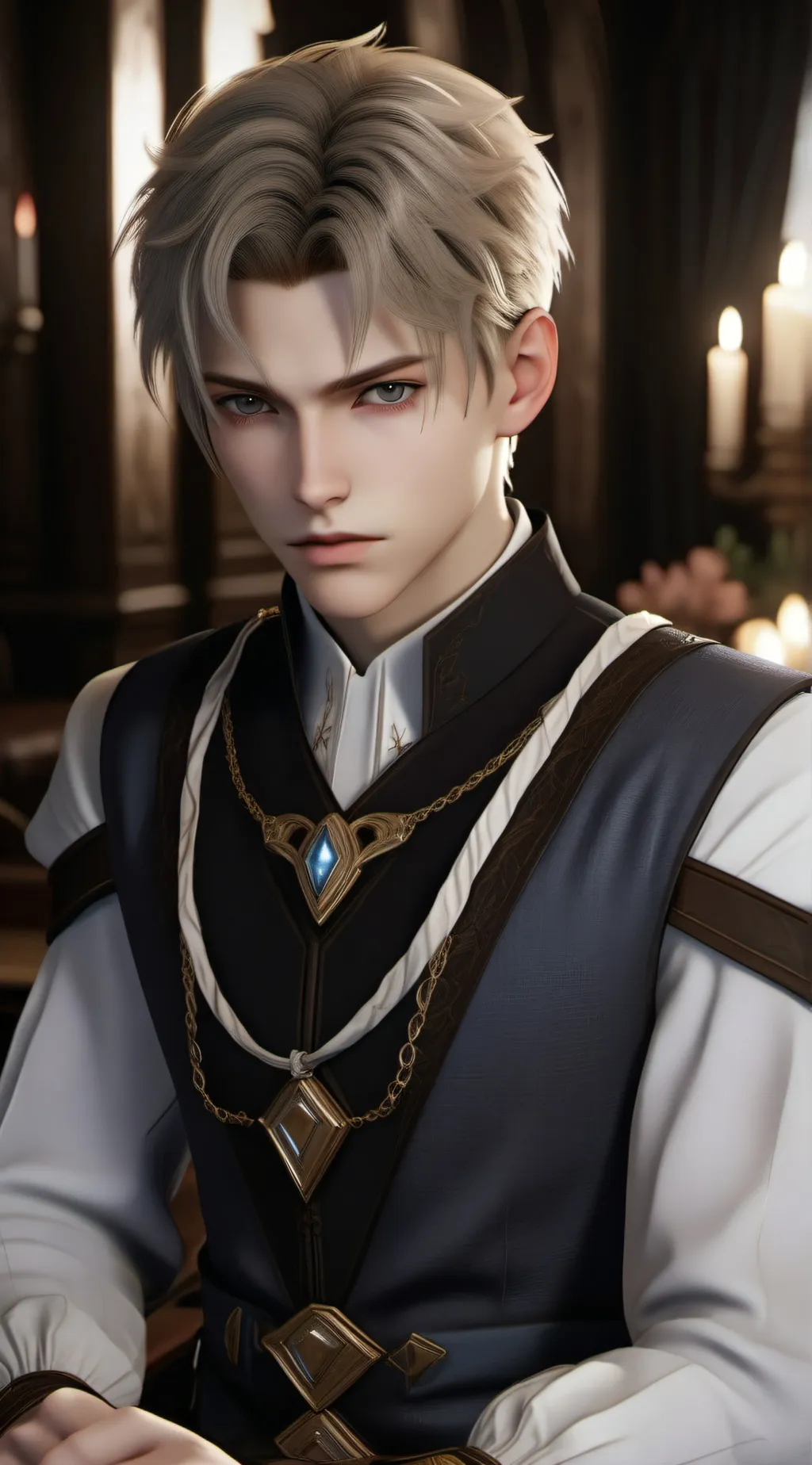 ai character: Zenon  background