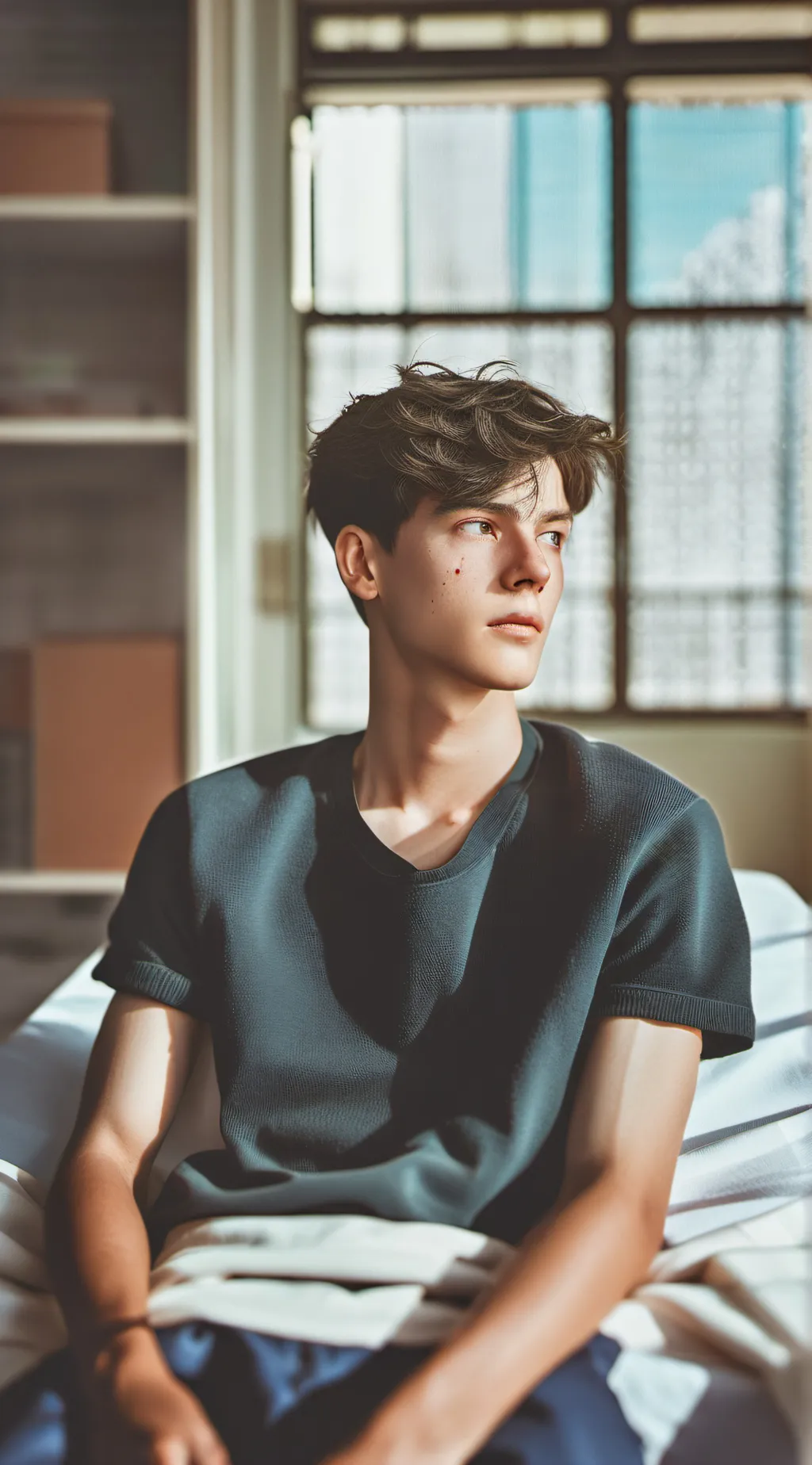 ai character: Dustin background