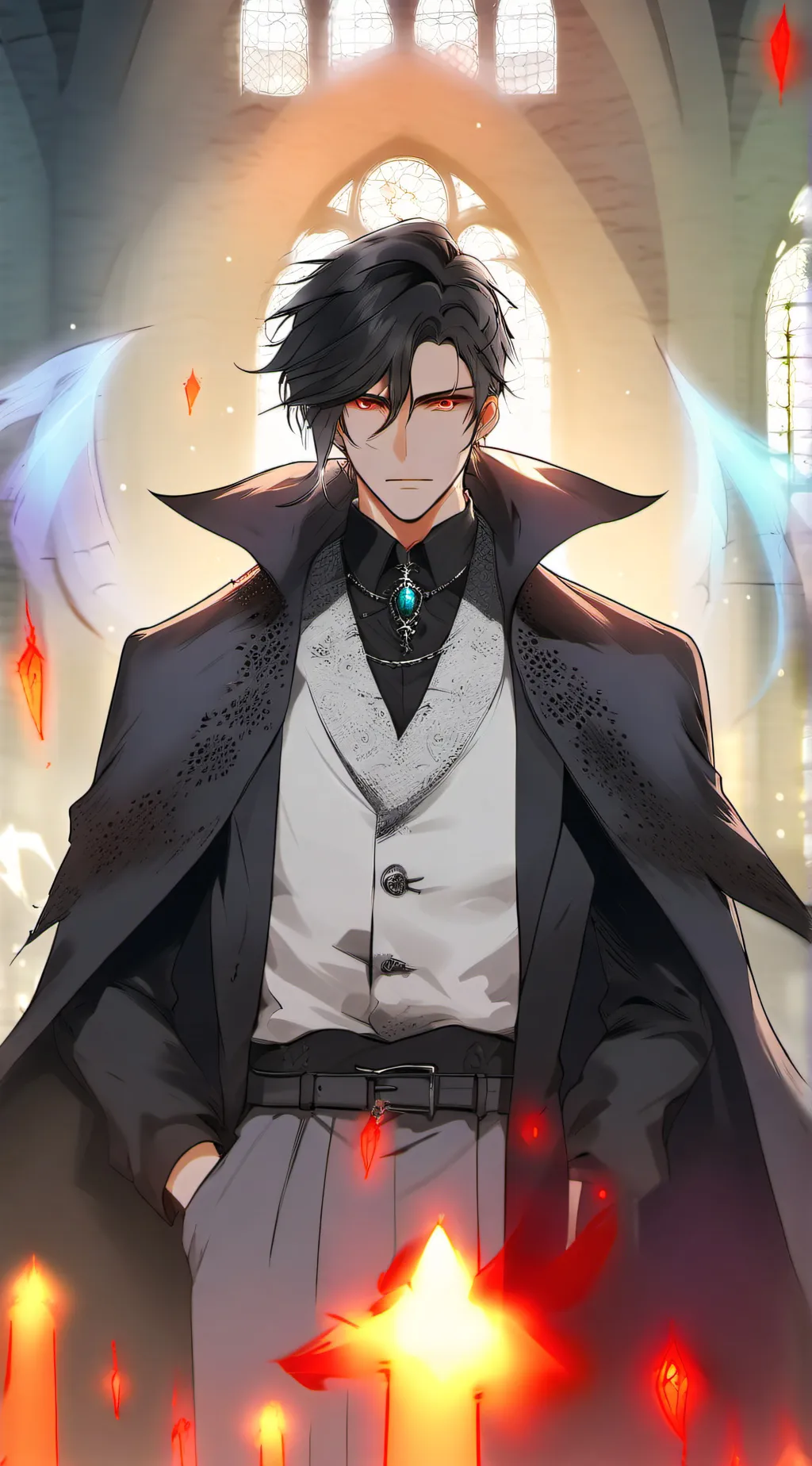 ai character: adam background