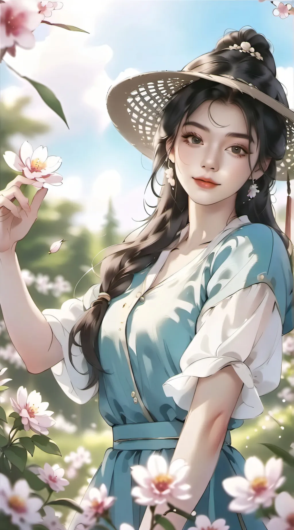 ai character: Lucy  background