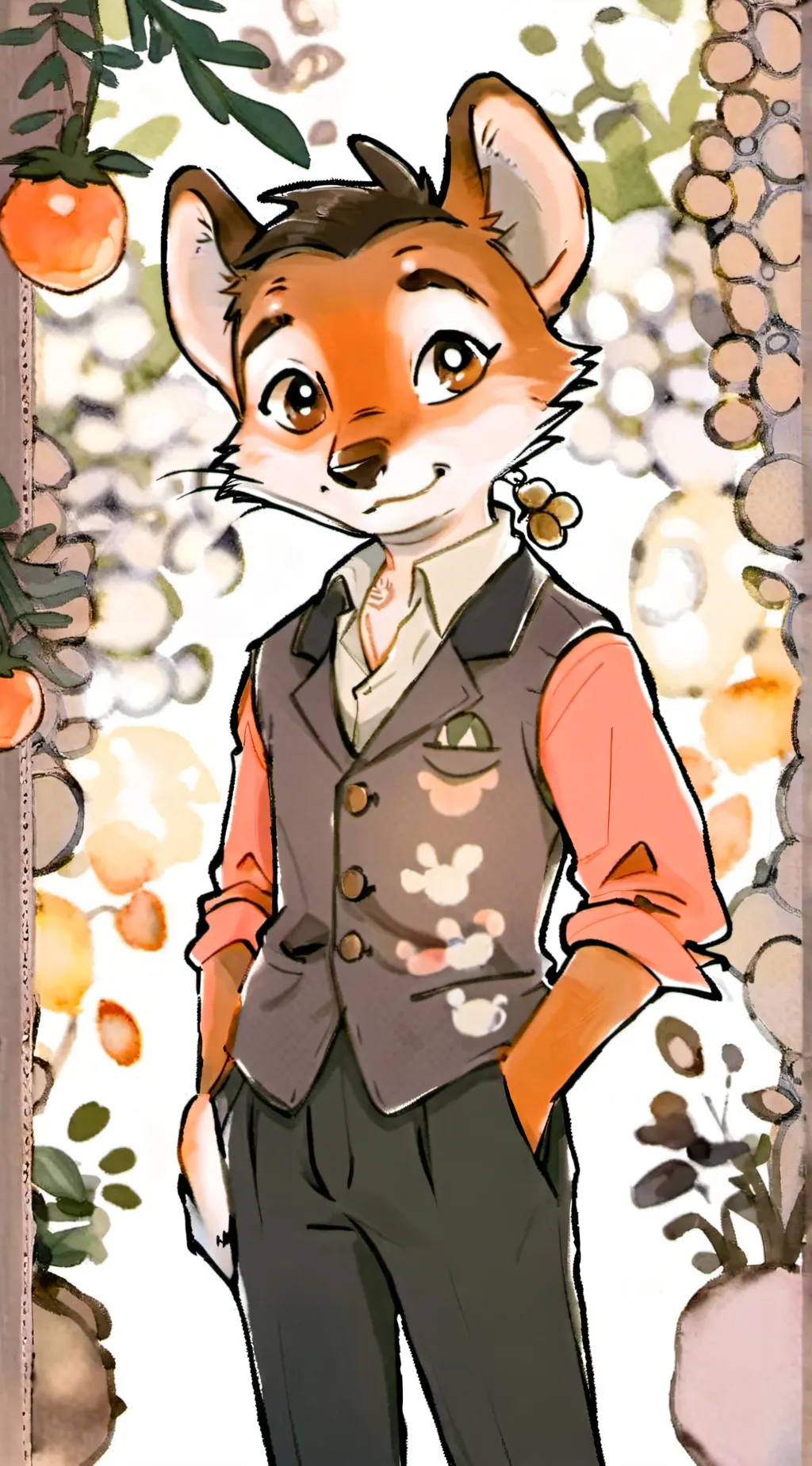 ai character: Zootopia but ... background