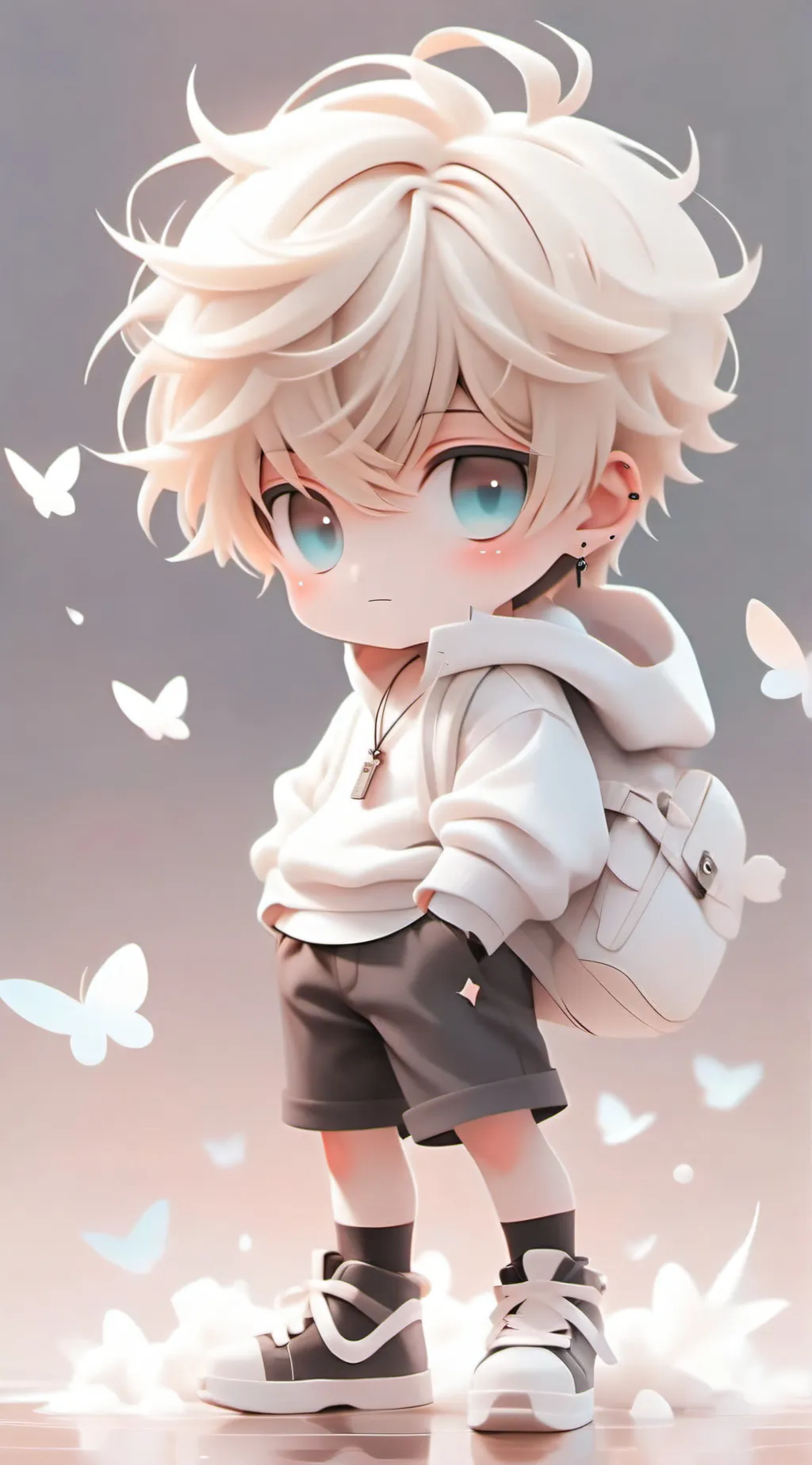 ai character: 🎤mic🎤 background