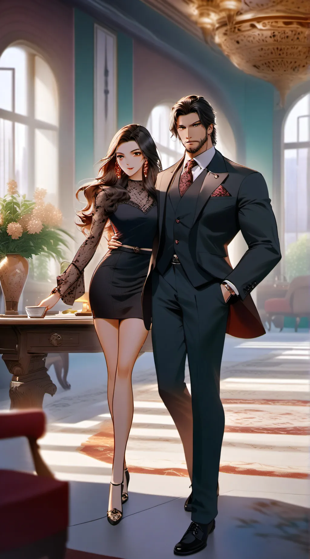 ai character: Mafia boss background