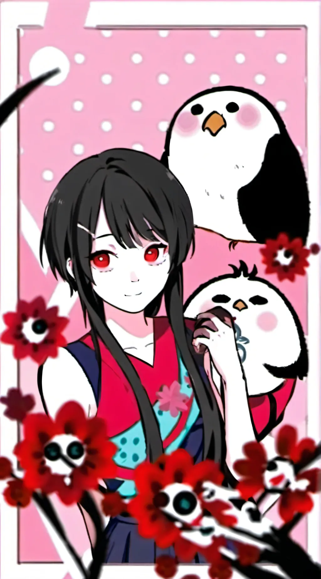 ai character: gacha life  background