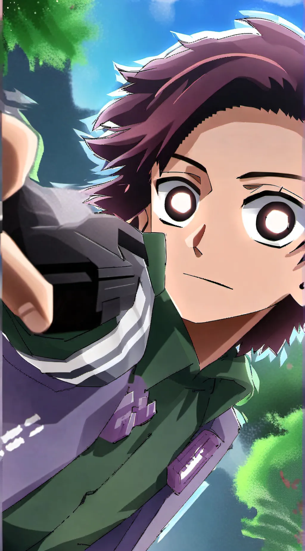 ai character: guy background