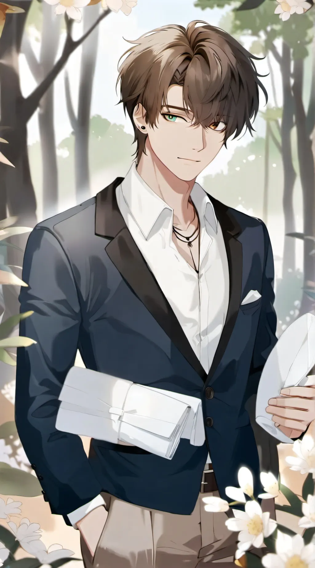 ai character: Larson background