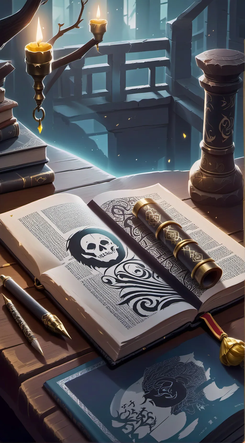 ai character: Storyteller background