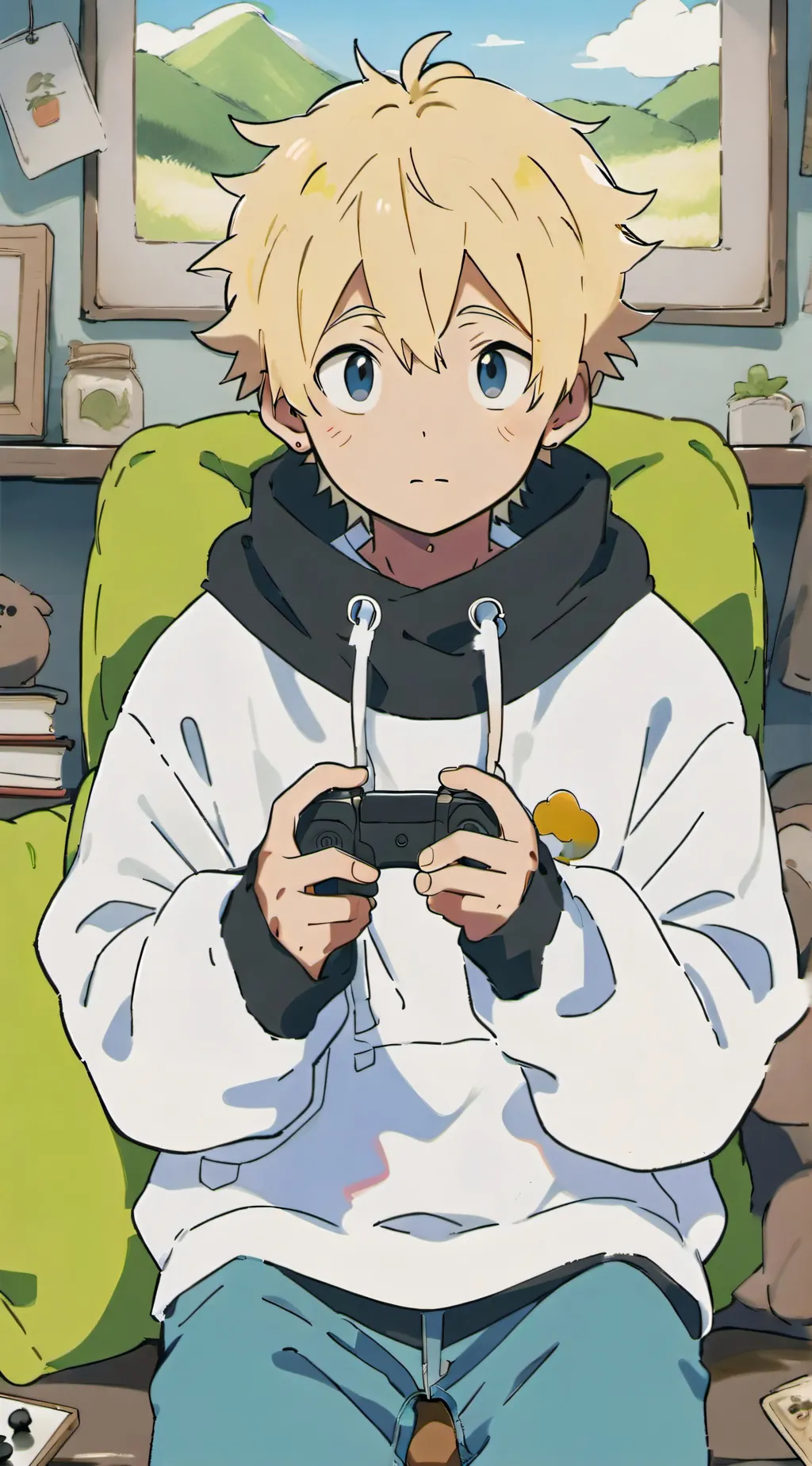 ai character: Louis background