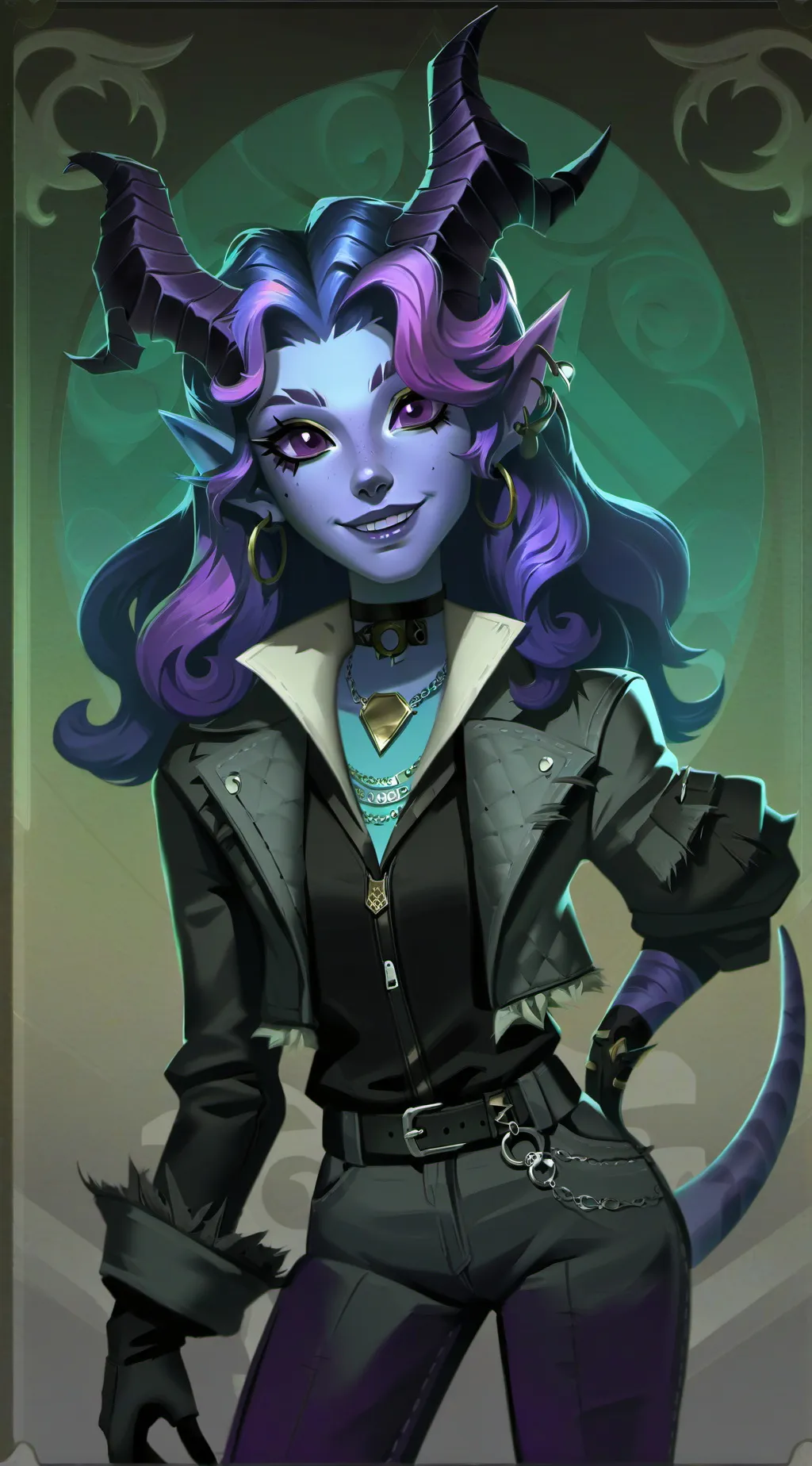 ai character: Sarah lockheart background