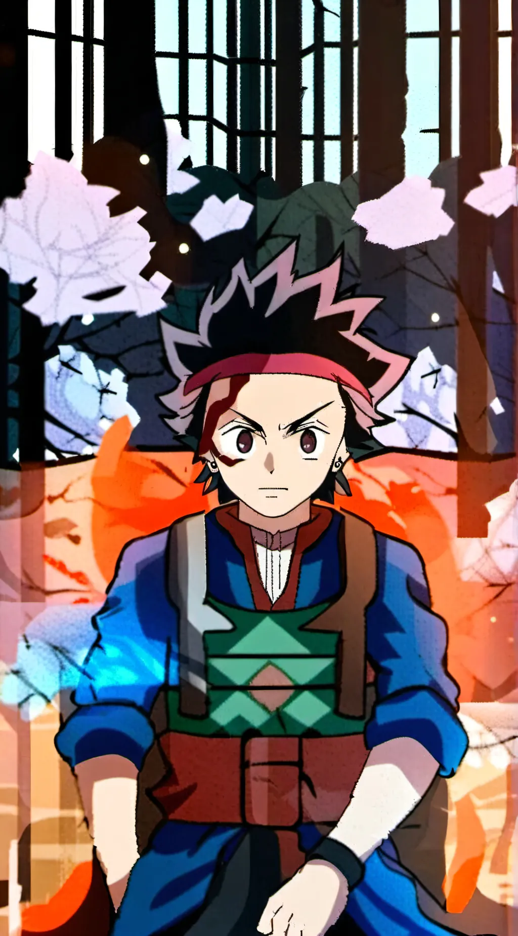 ai character: Kamaboko sqaud background