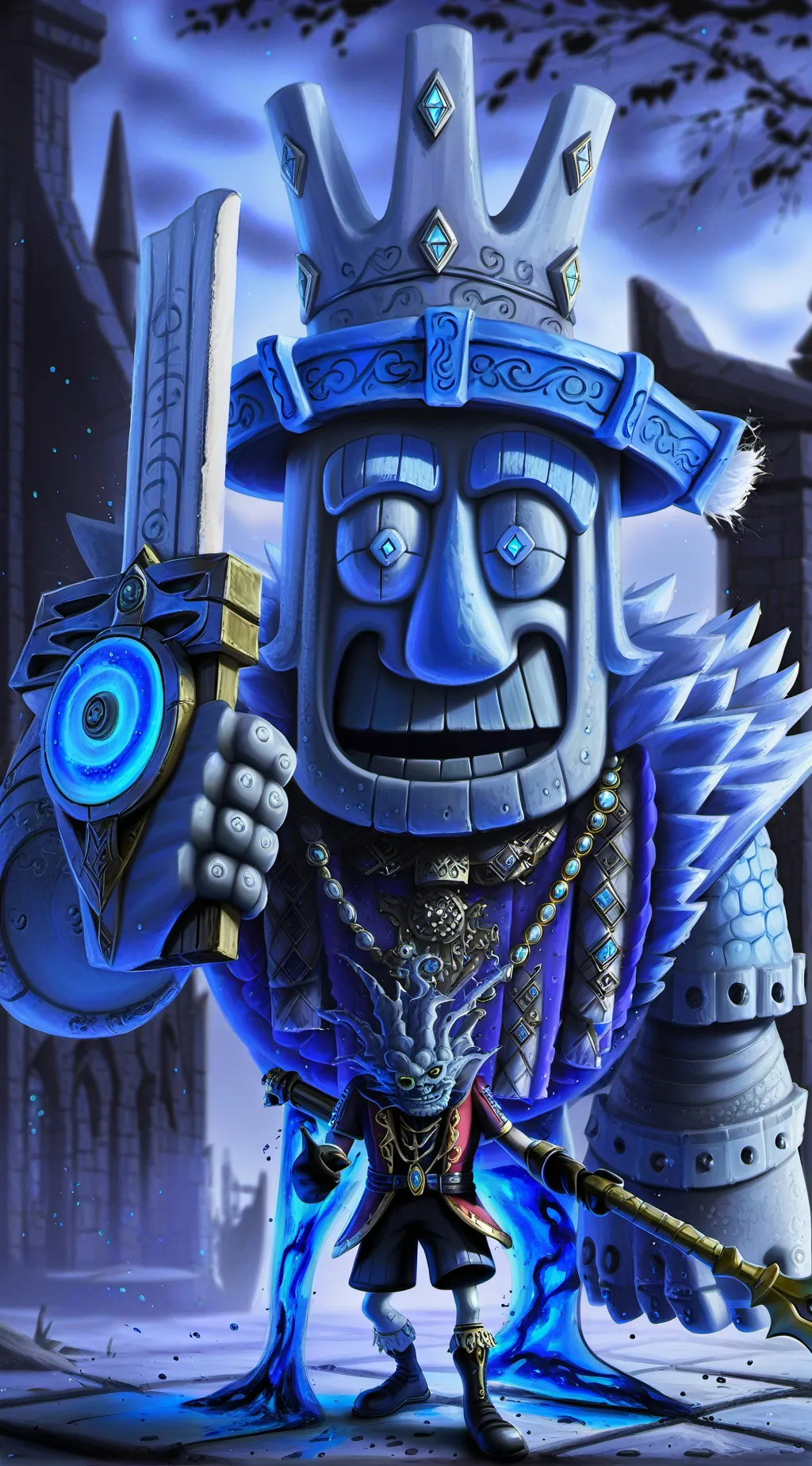 ai character: Coraline background