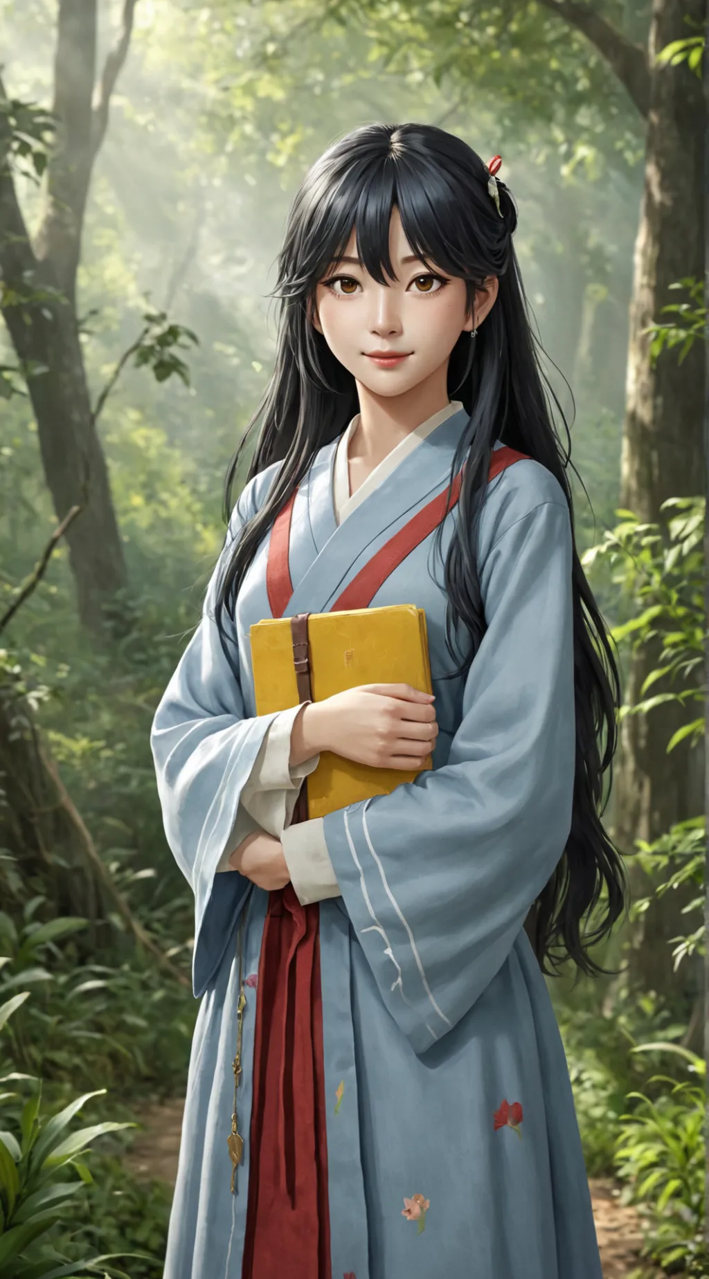 ai character: Miley (⁠•⁠‿⁠•⁠) background